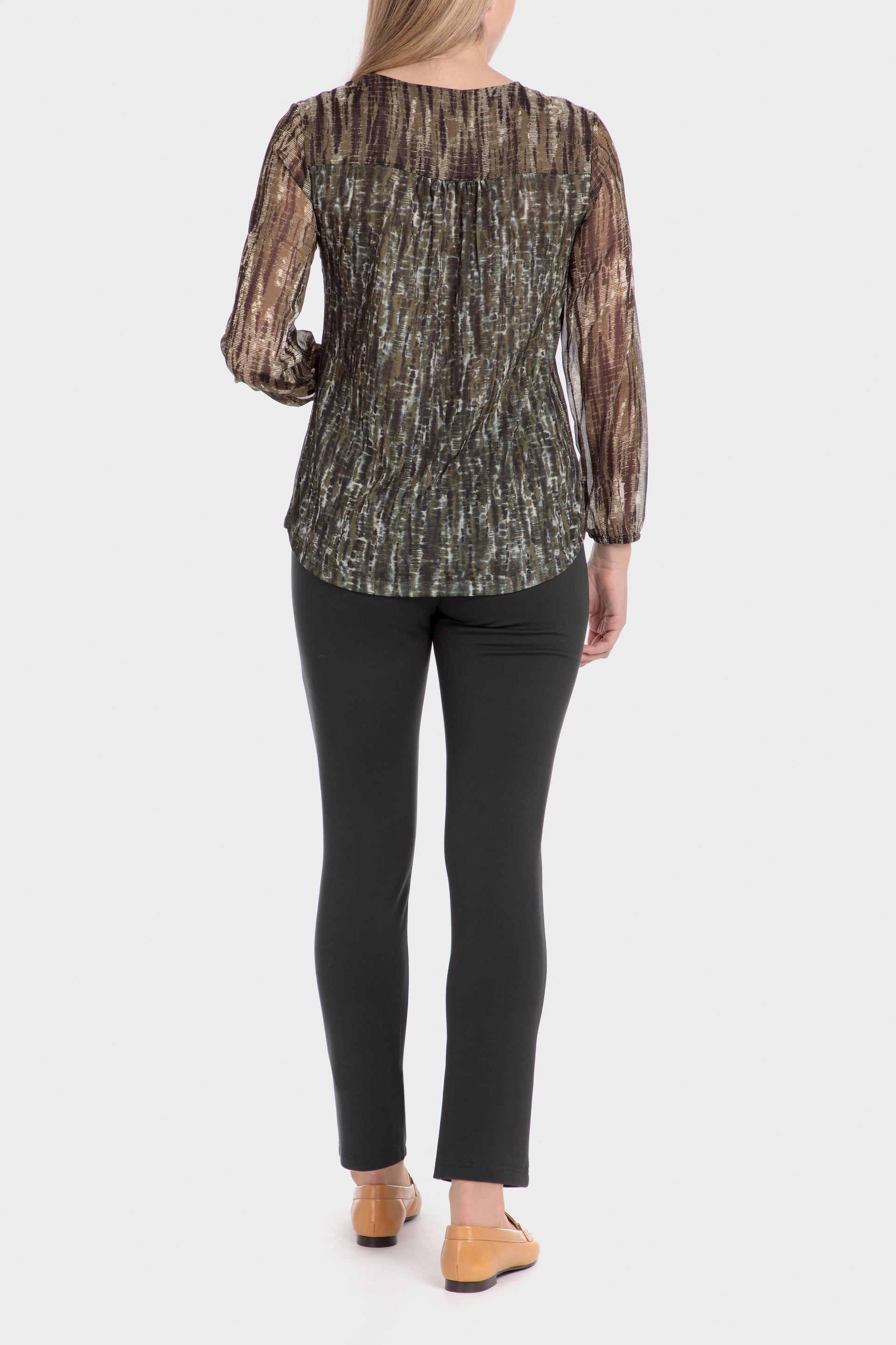 Khaki Printed T-Shirt, , large image number 3