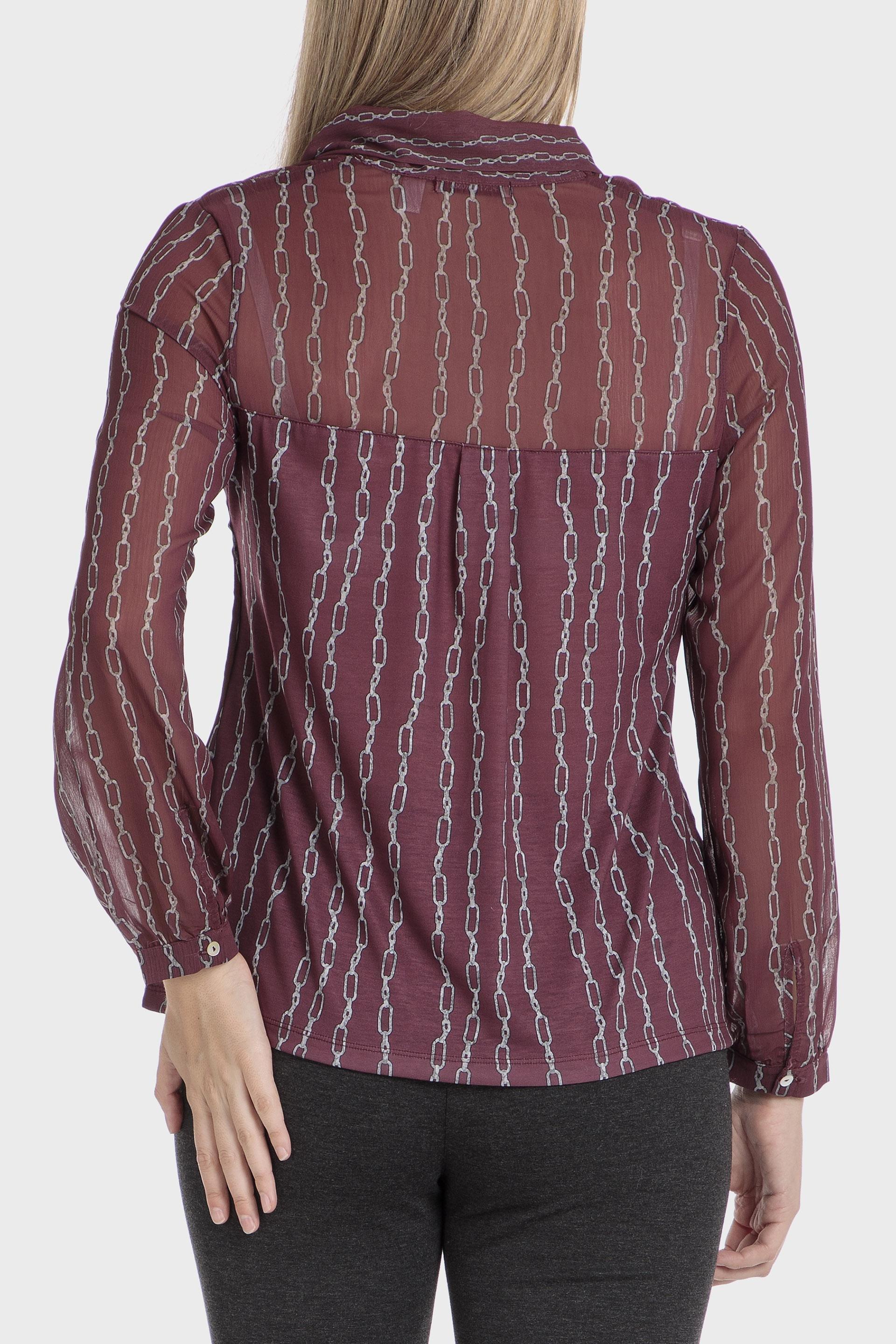 Red Printed T-Shirt, Garnet, large image number 2