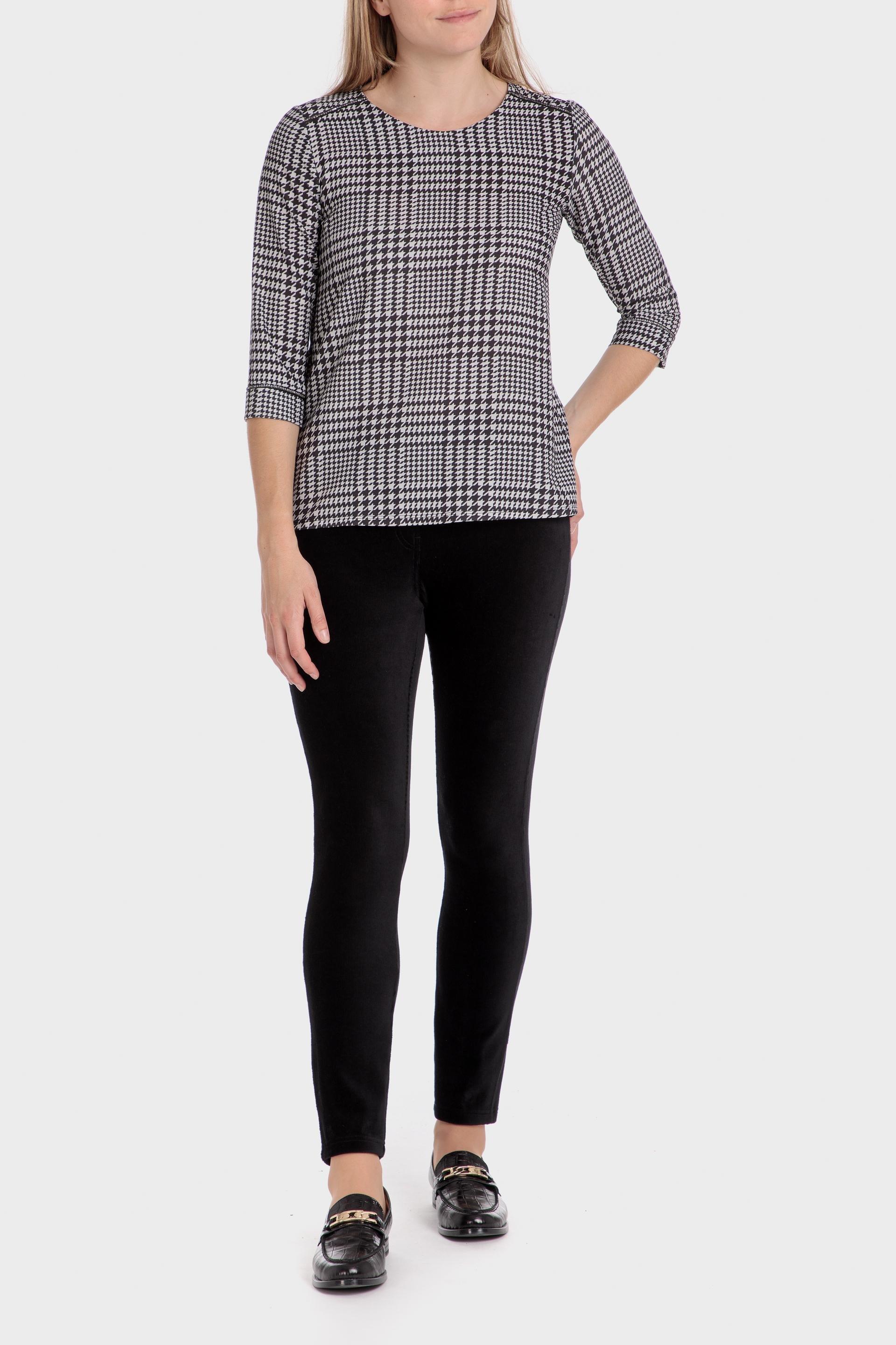 Multicolour Plaid Blouse, , large image number 1