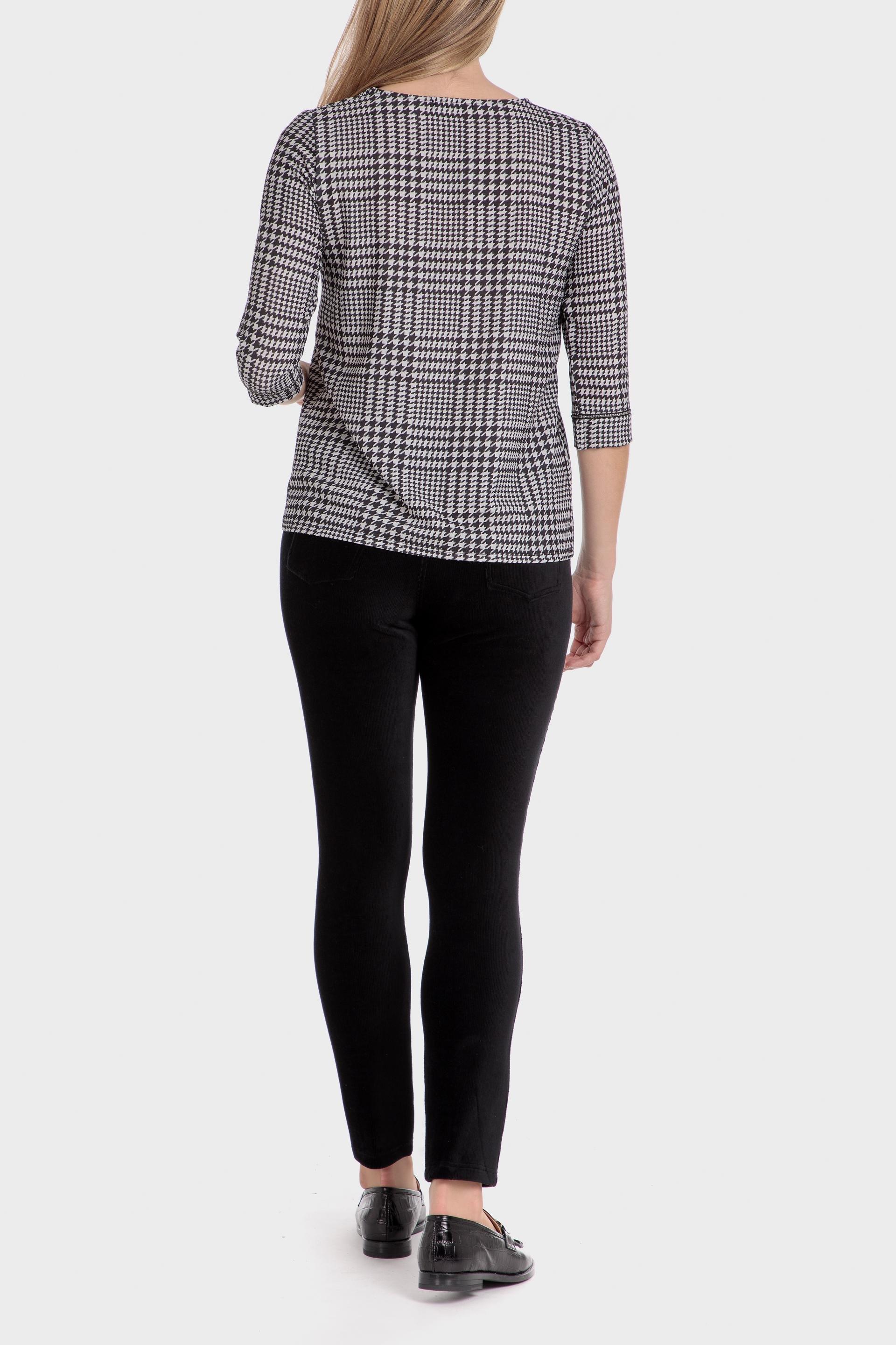 Multicolour Plaid Blouse, , large image number 2
