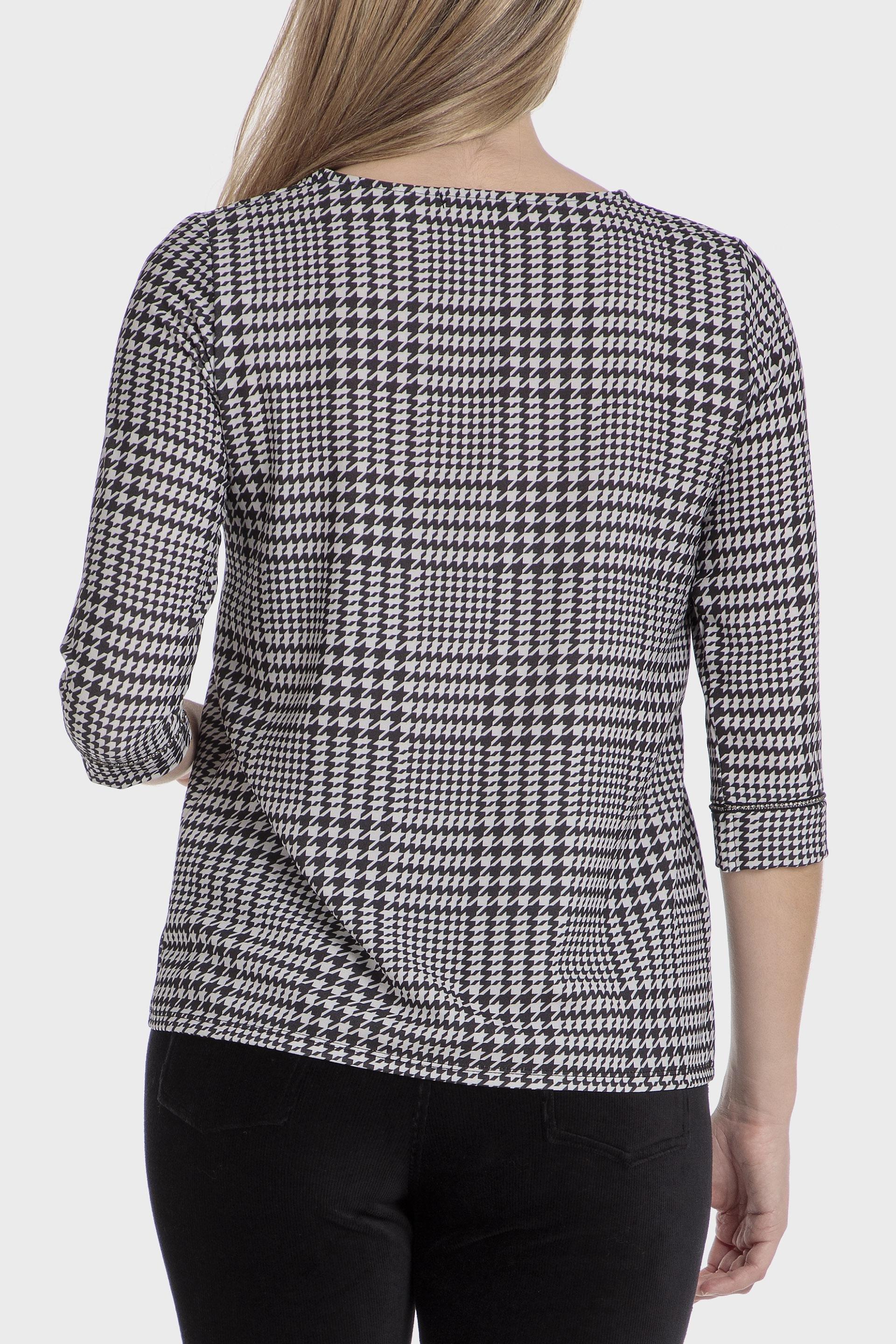 Multicolour Plaid Blouse, , large image number 3