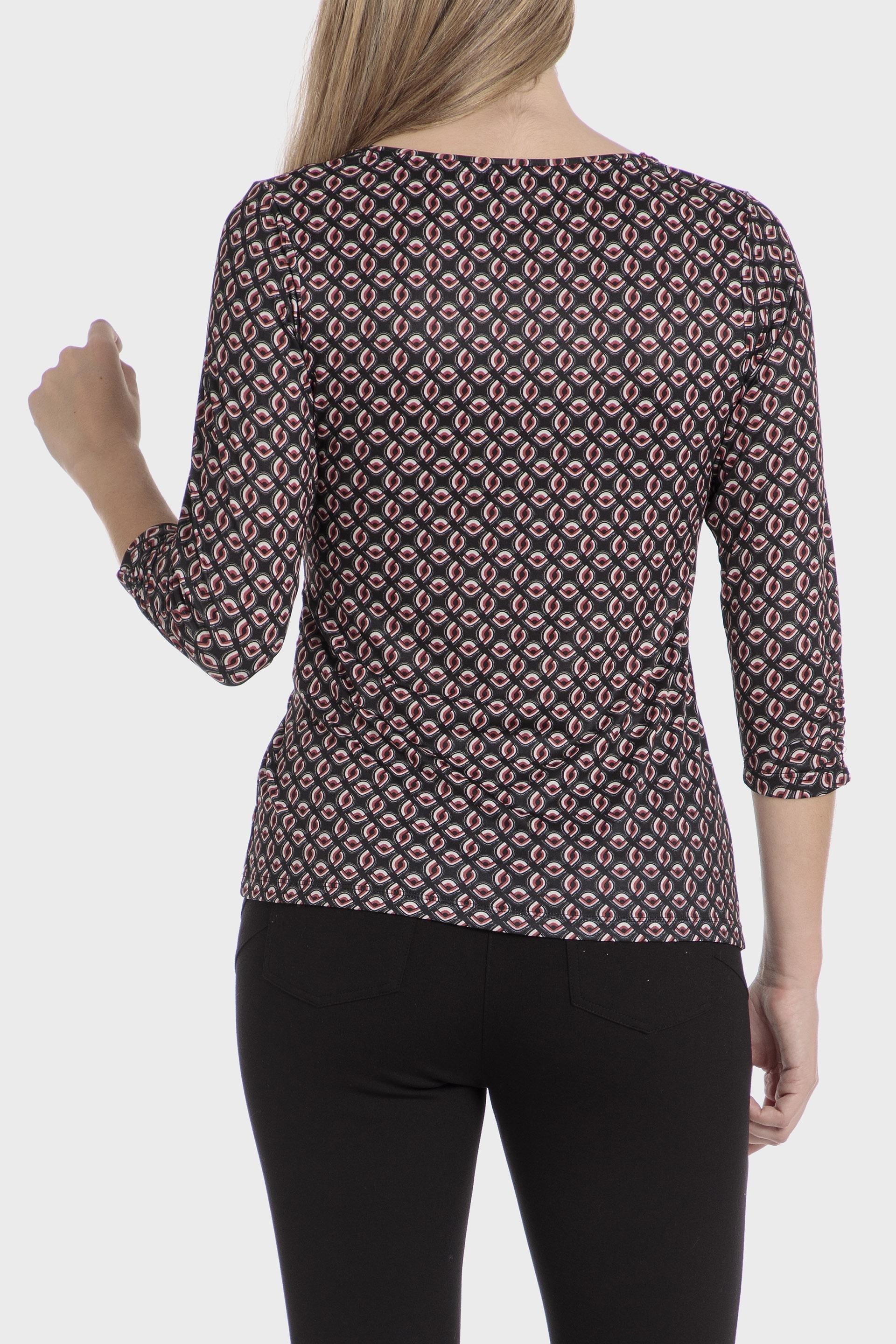 Multicolour Geometric Print T-Shirt, , large image number 0