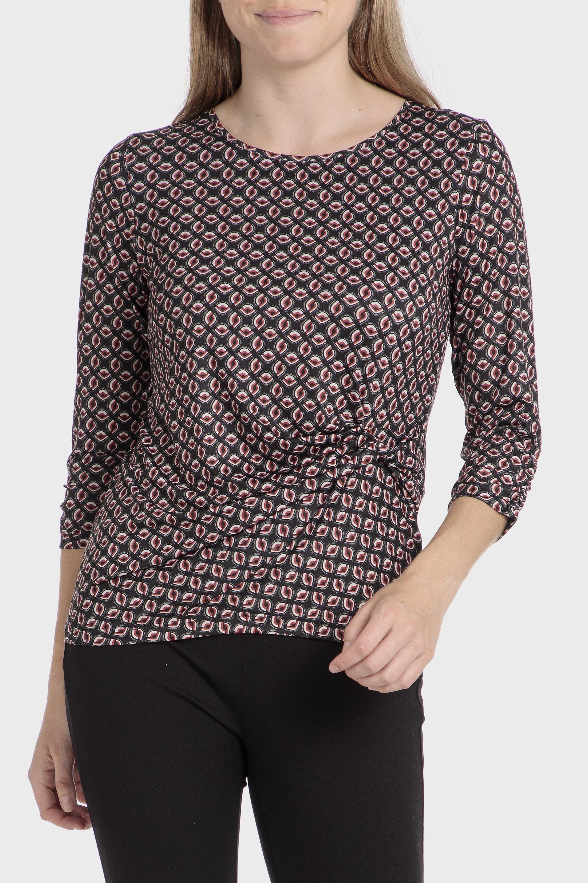 Multicolour Geometric Print T-Shirt, , large image number 1