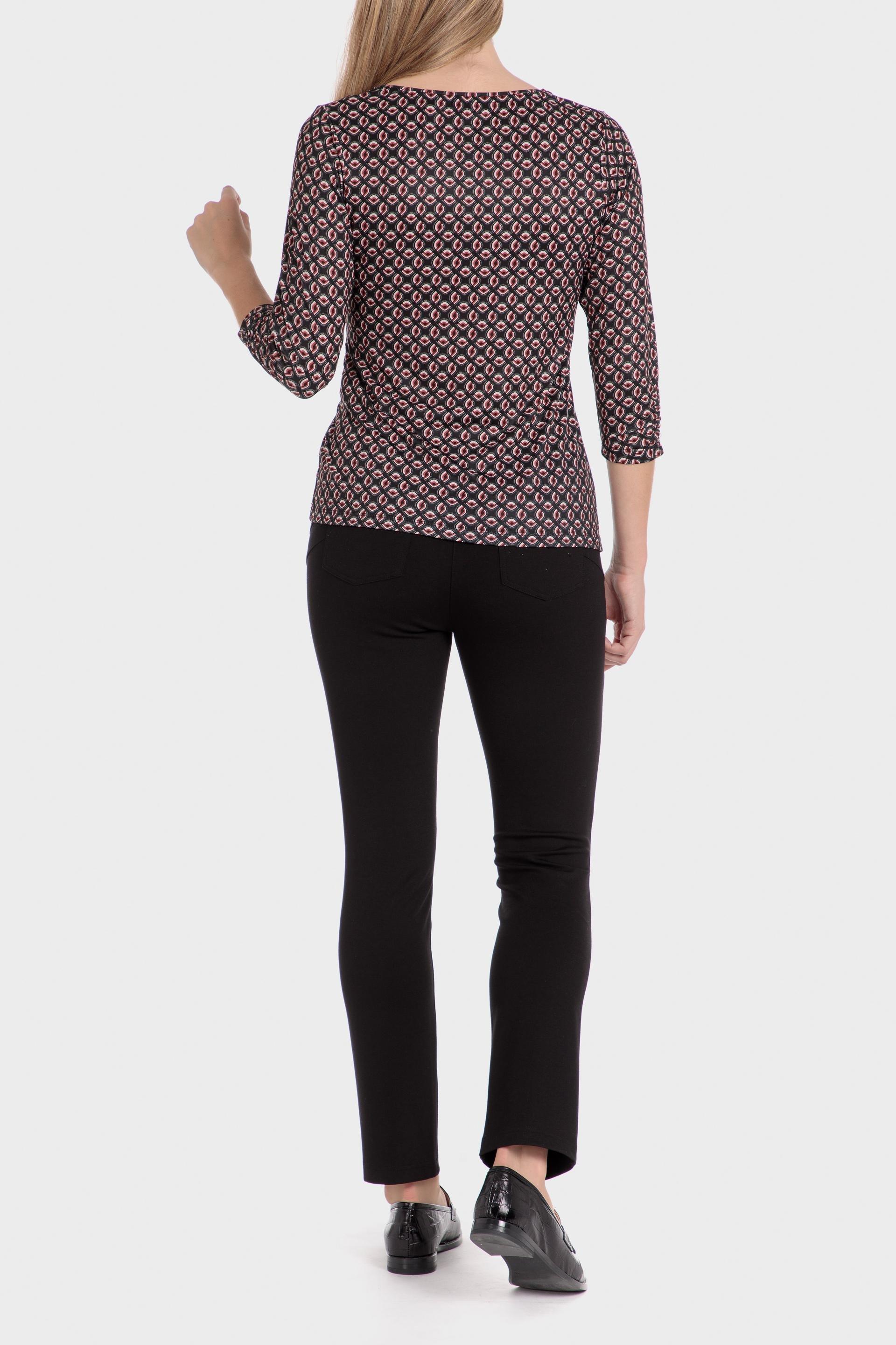 Multicolour Geometric Print T-Shirt, , large image number 3