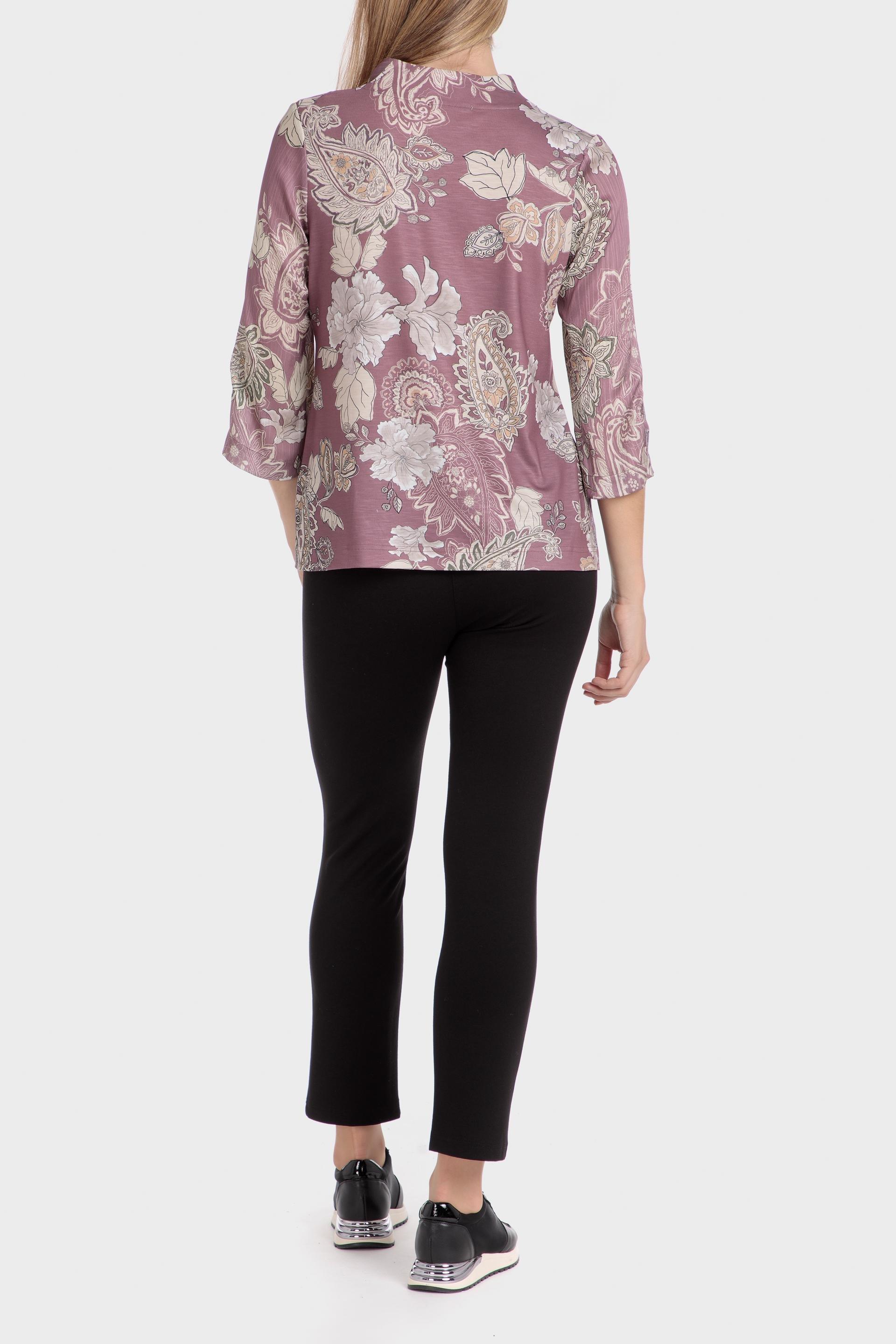 Lilac Floral Blouse, , large image number 3