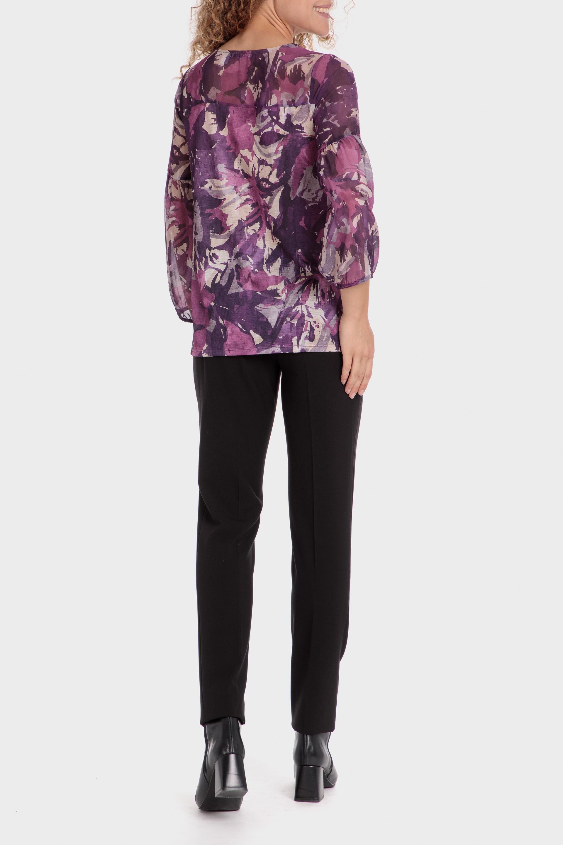 Purple Printed T-Shirt, , large image number 2