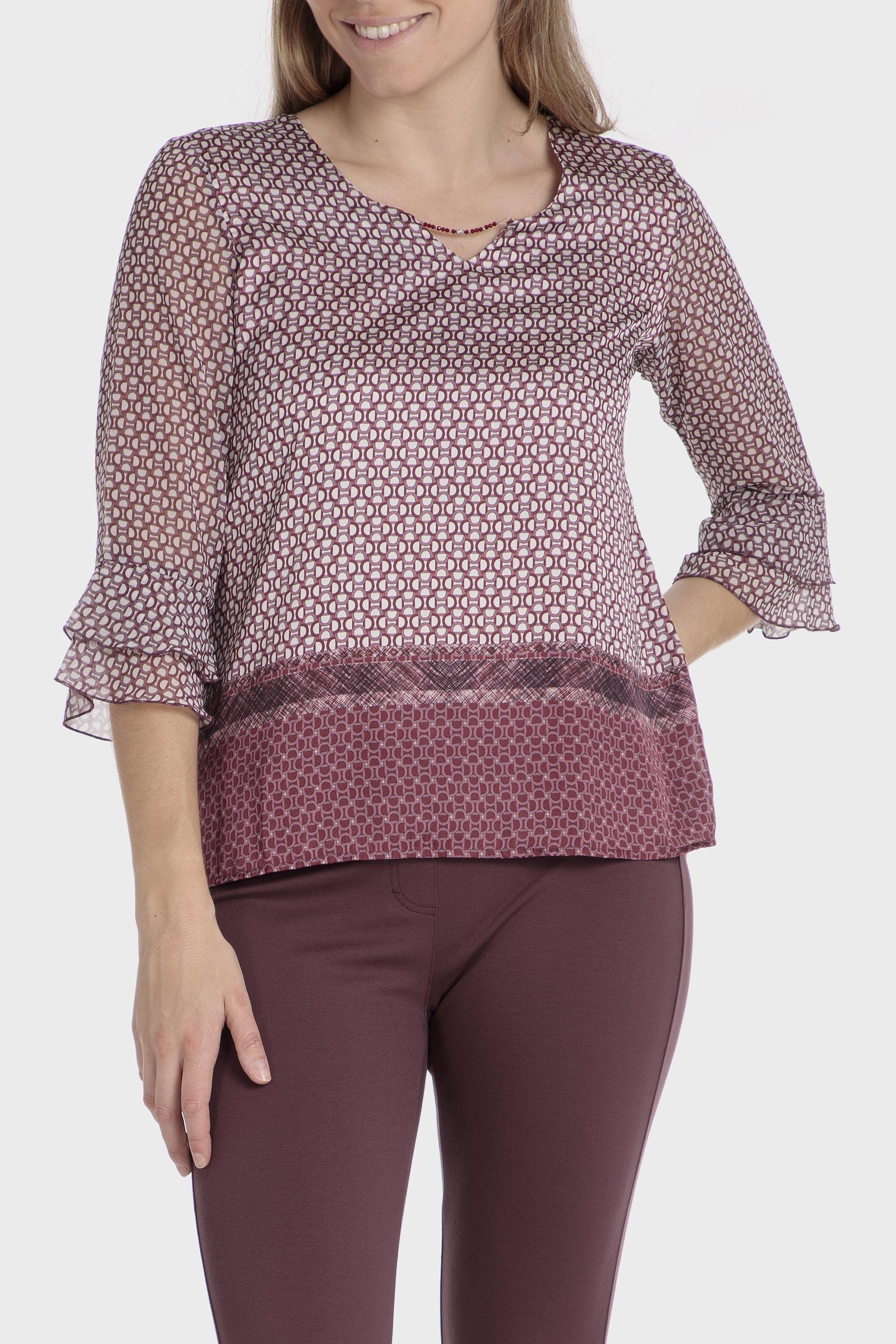 Multicolour Geometric Print T-Shirt, , large image number 0