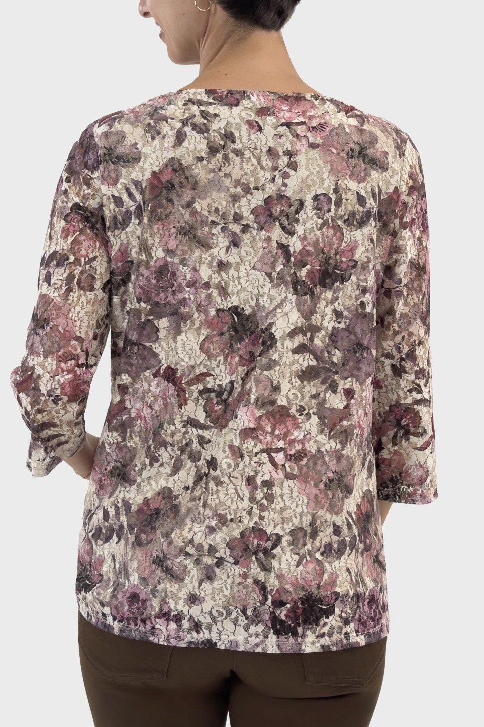 Multicolour Casual Bohemian T-Shirt, , large image number 1