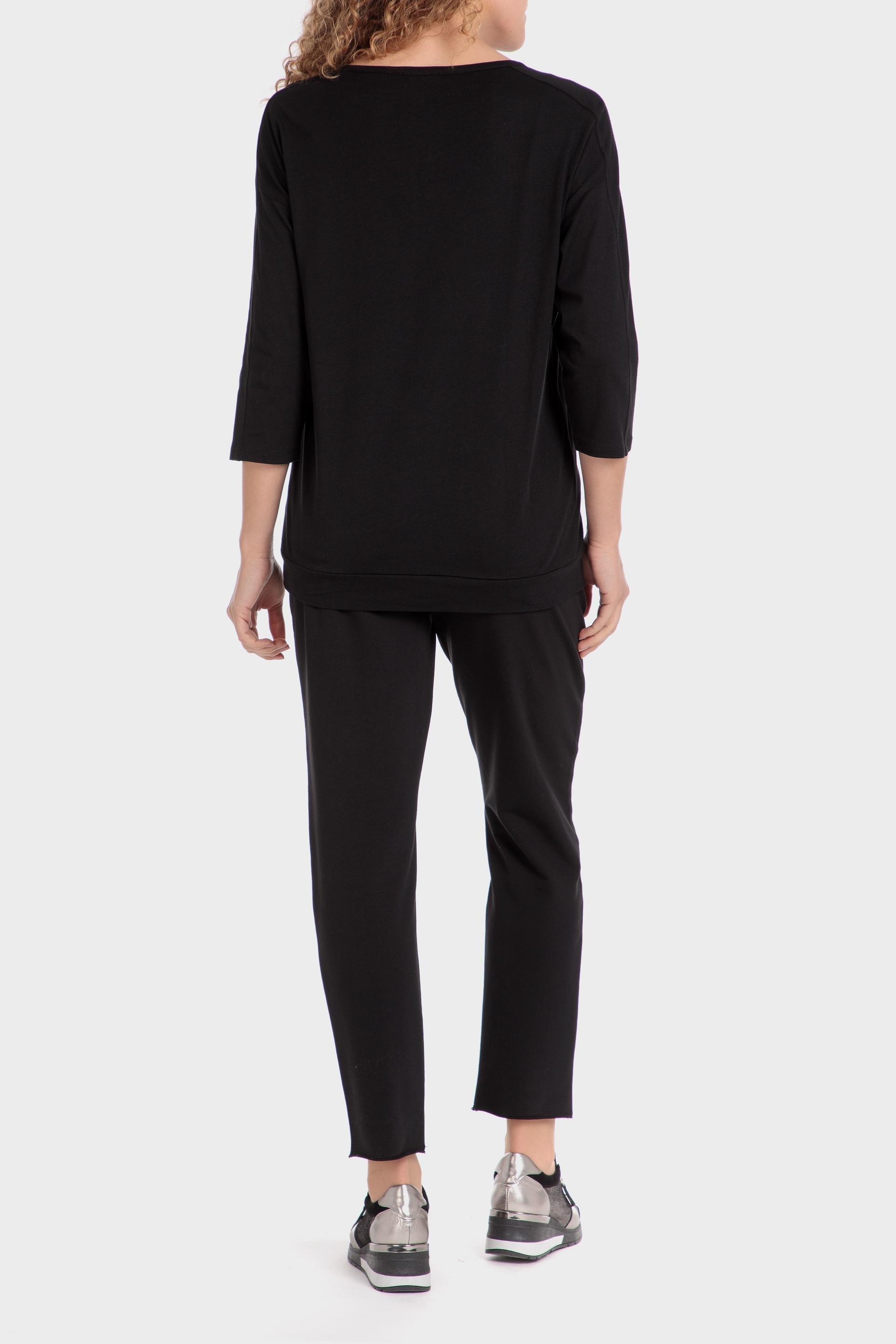 Black Sequins T-Shirt, , large image number 3