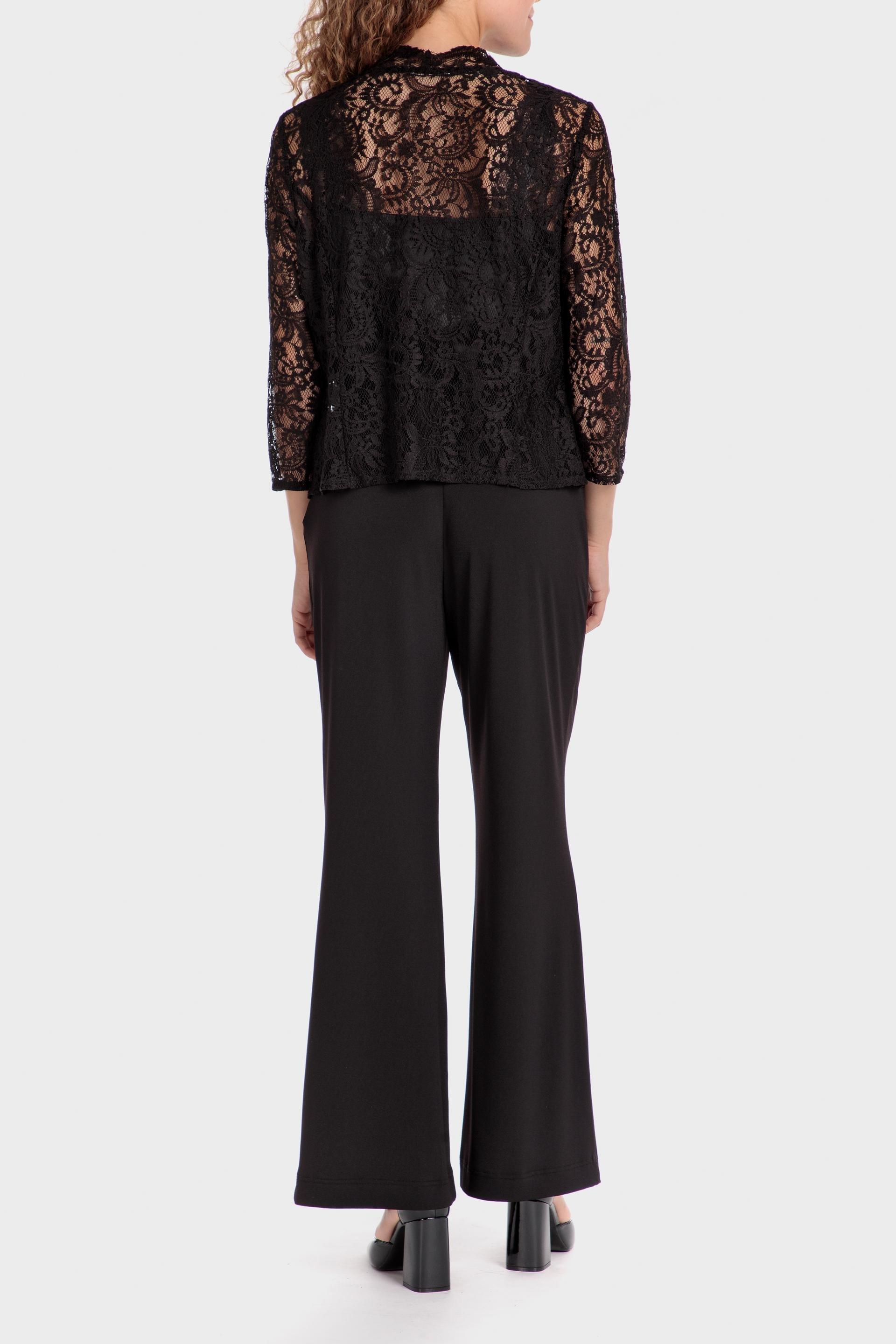 Black Laced Blouse, , large image number 3