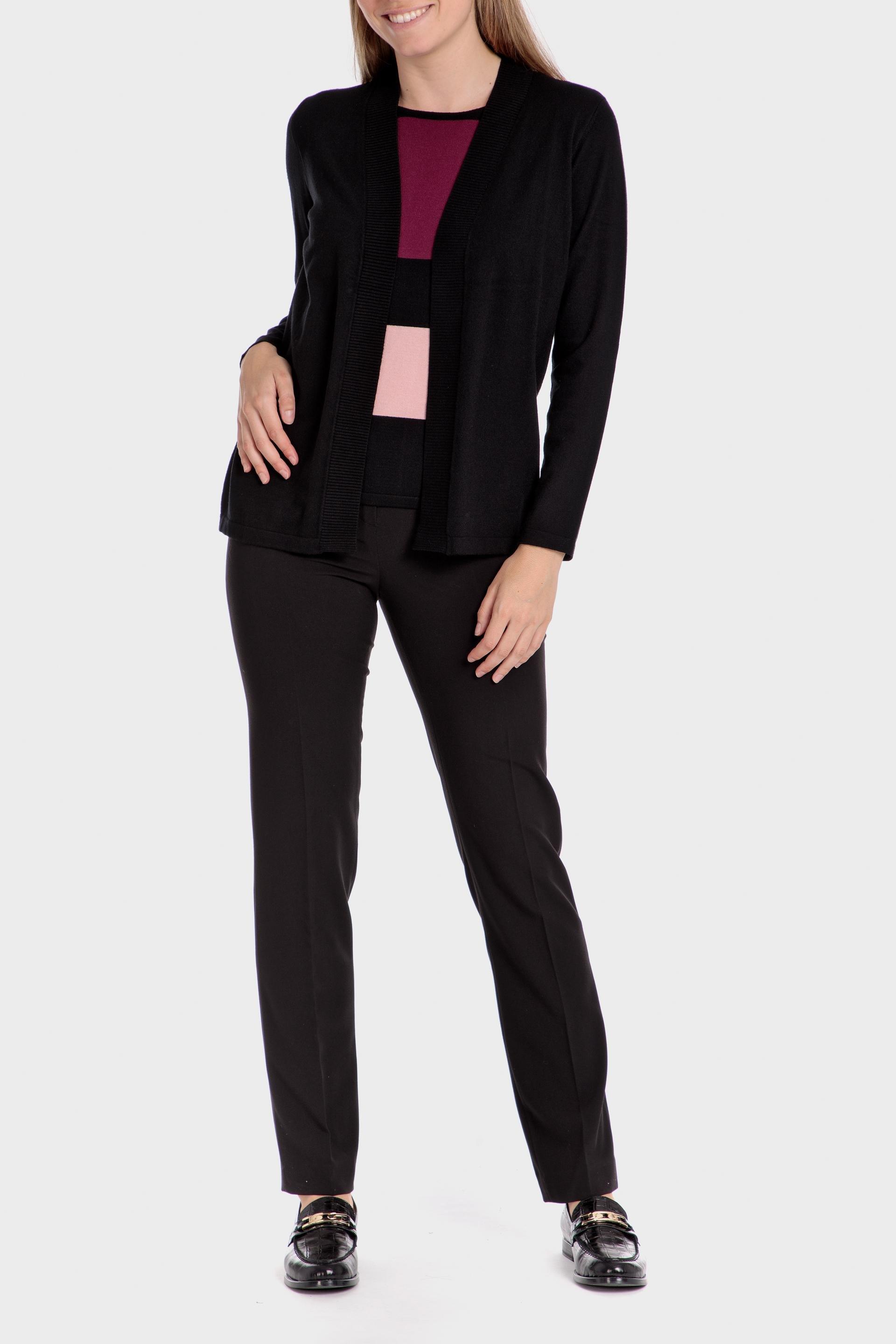 Black Striped Twinset, , large image number 1