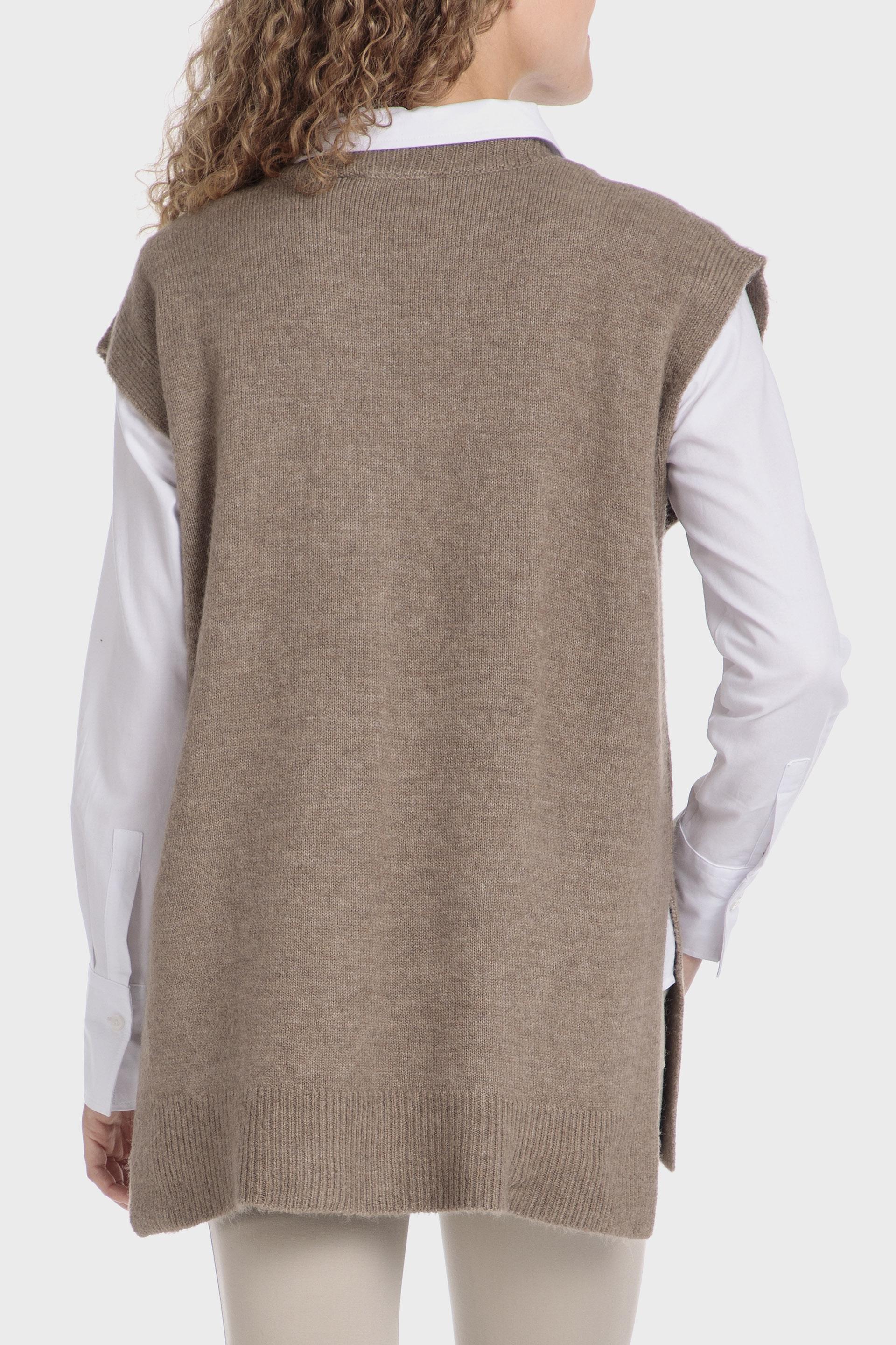 Brown Textured Jumper, , large image number 2