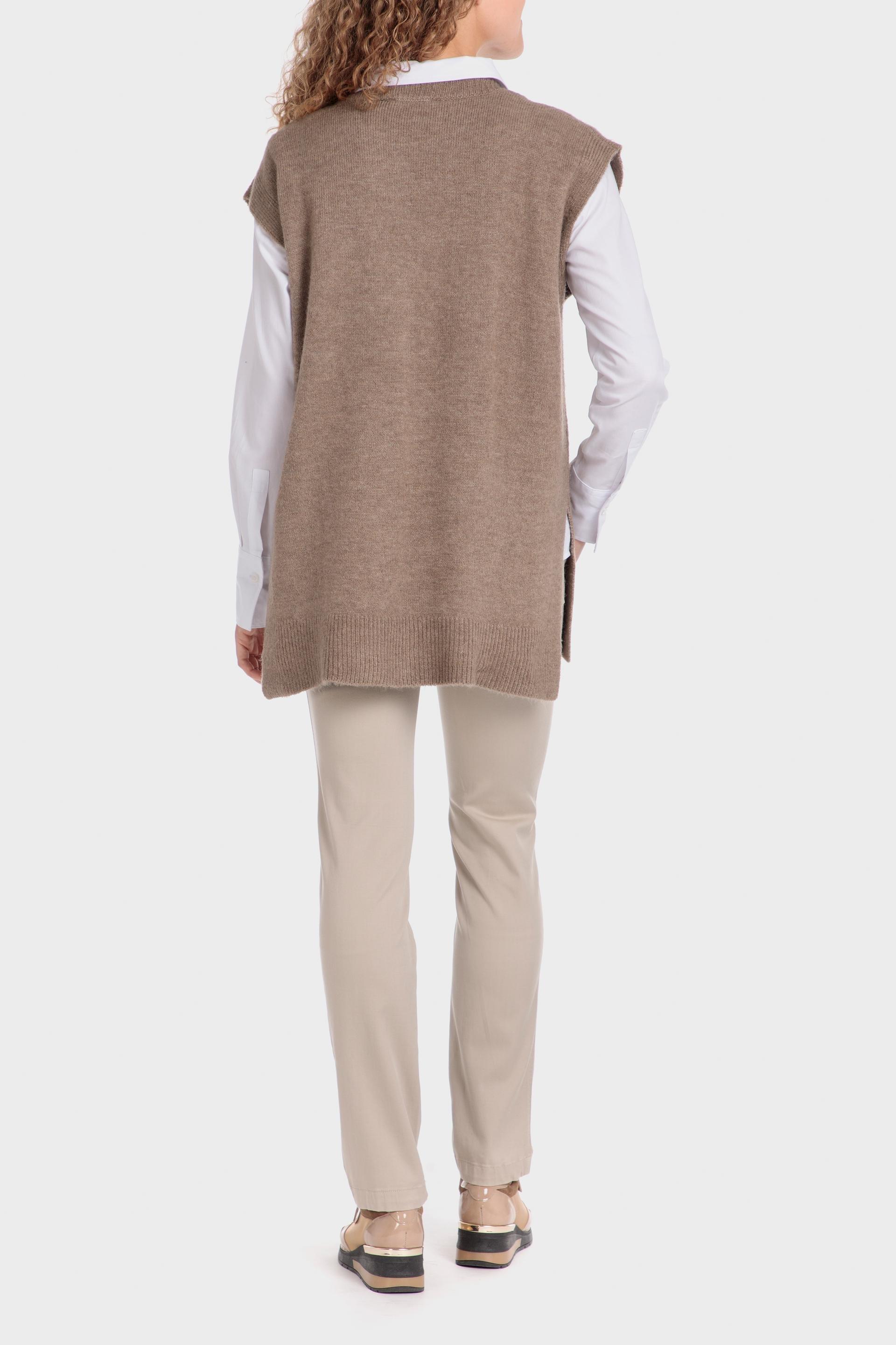 Brown Textured Jumper, , large image number 3