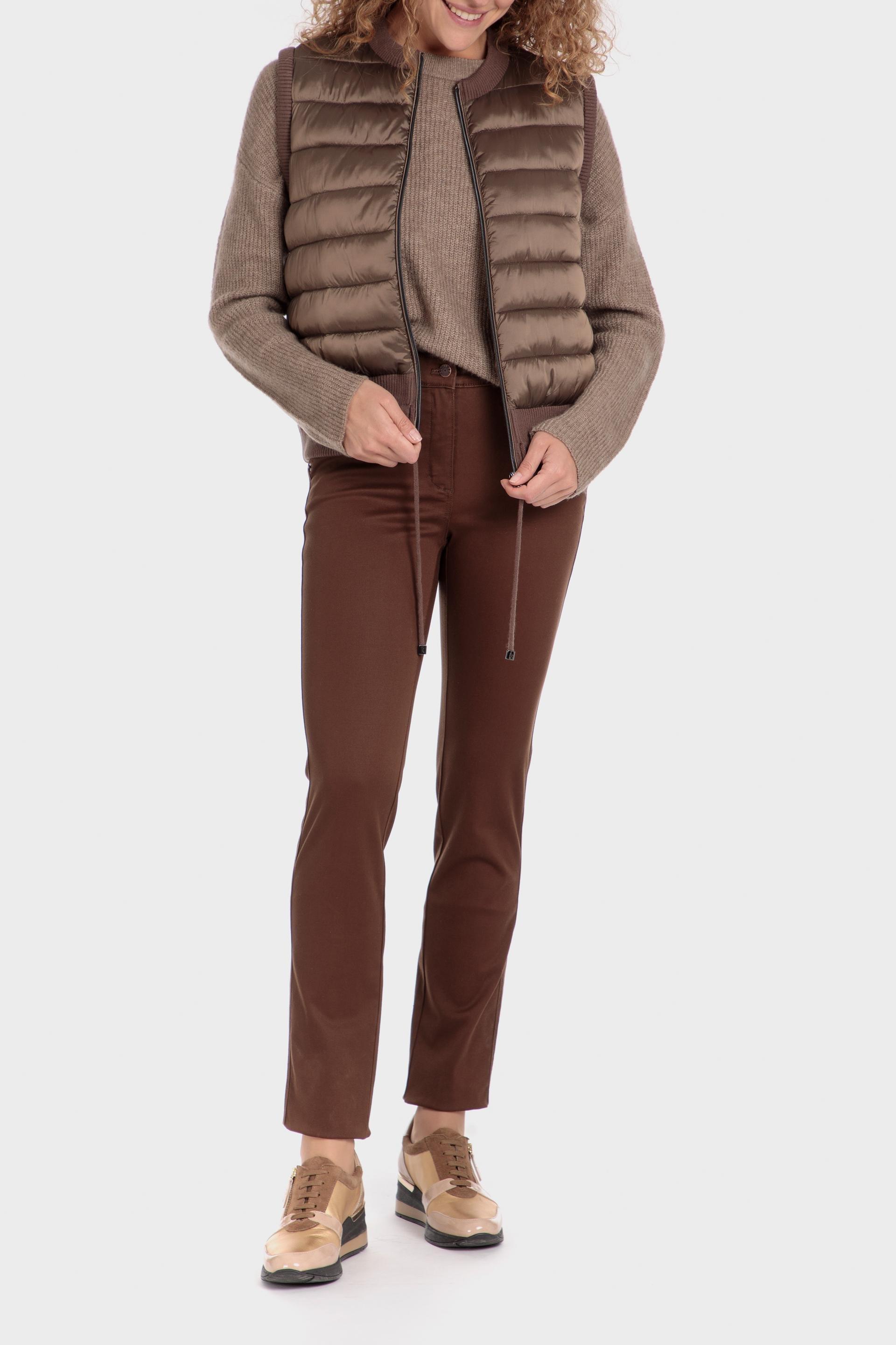 Brown Padded Waistcoat, , large image number 2
