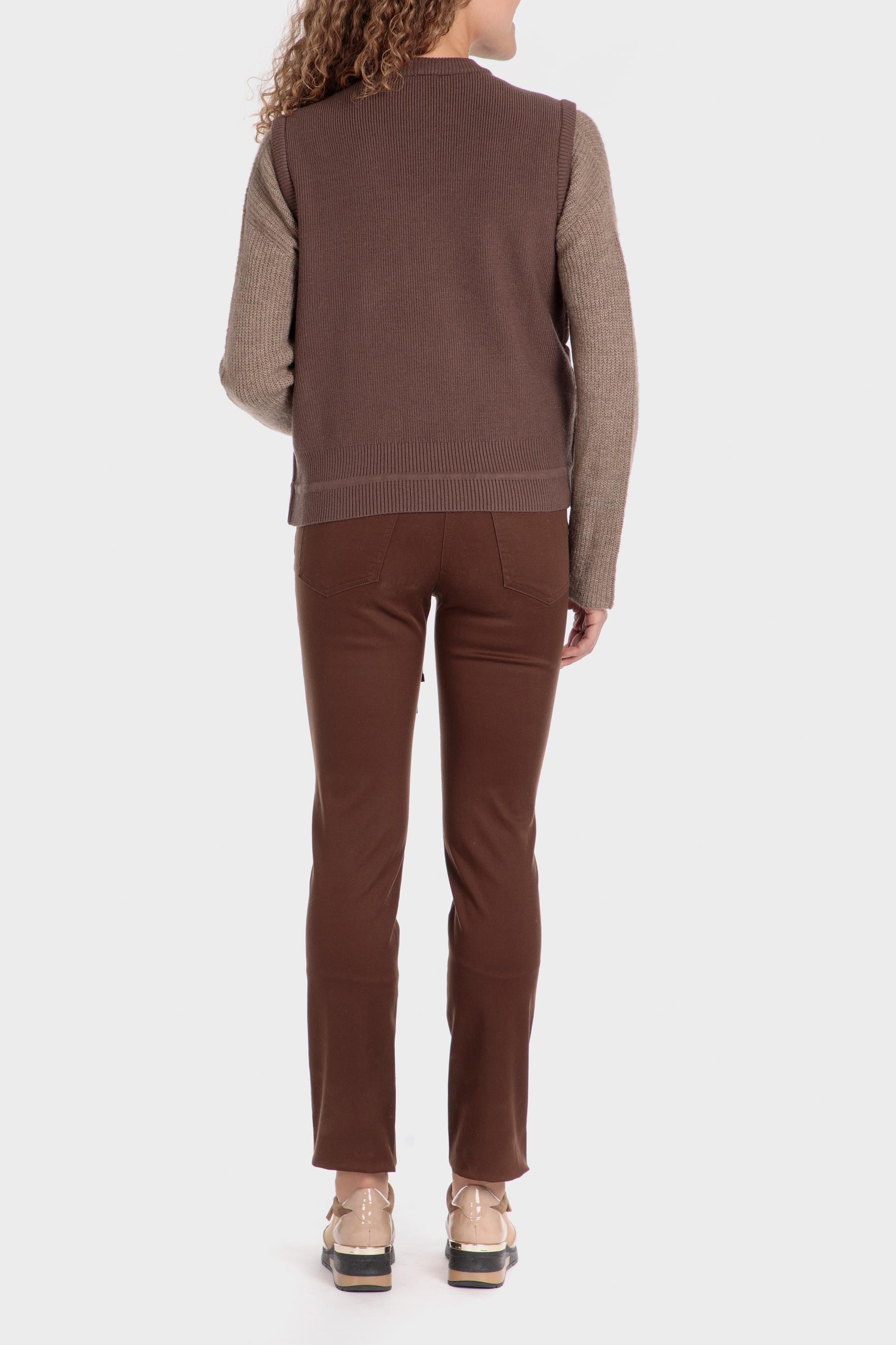 Brown Padded Waistcoat, , large image number 3