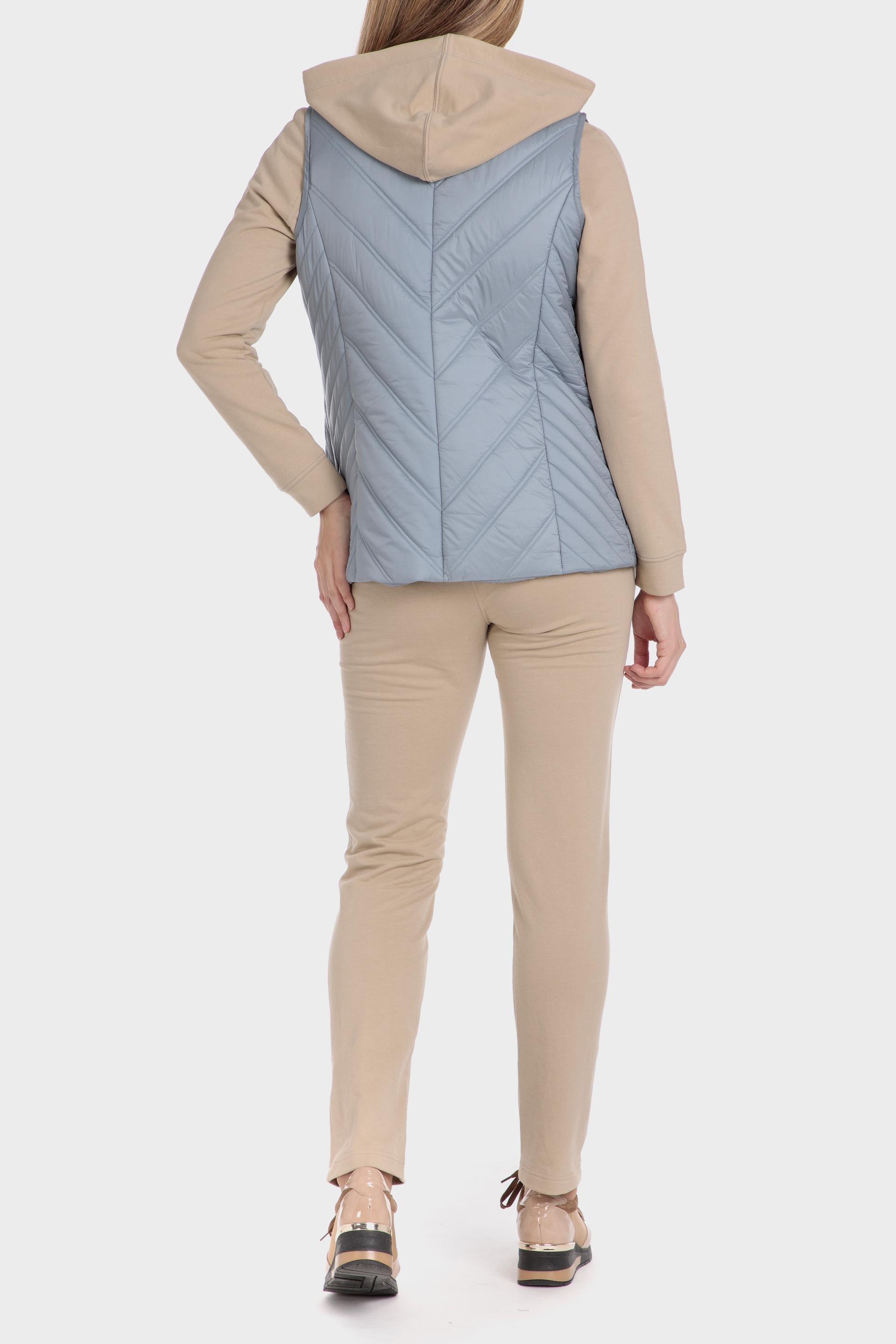 Blue Padded Waistcoat, , large image number 4