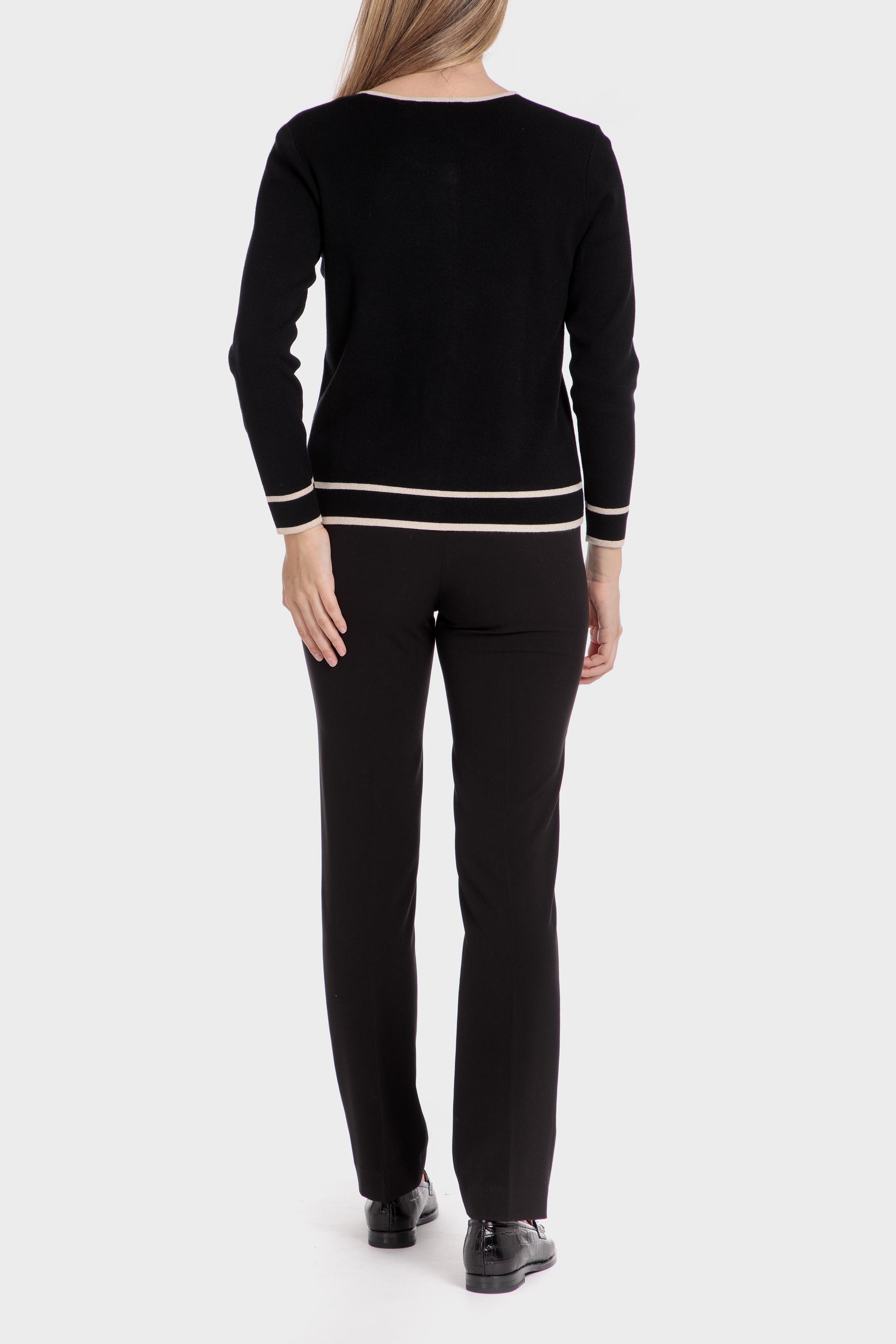 Black Knitted Jacket, , large image number 2