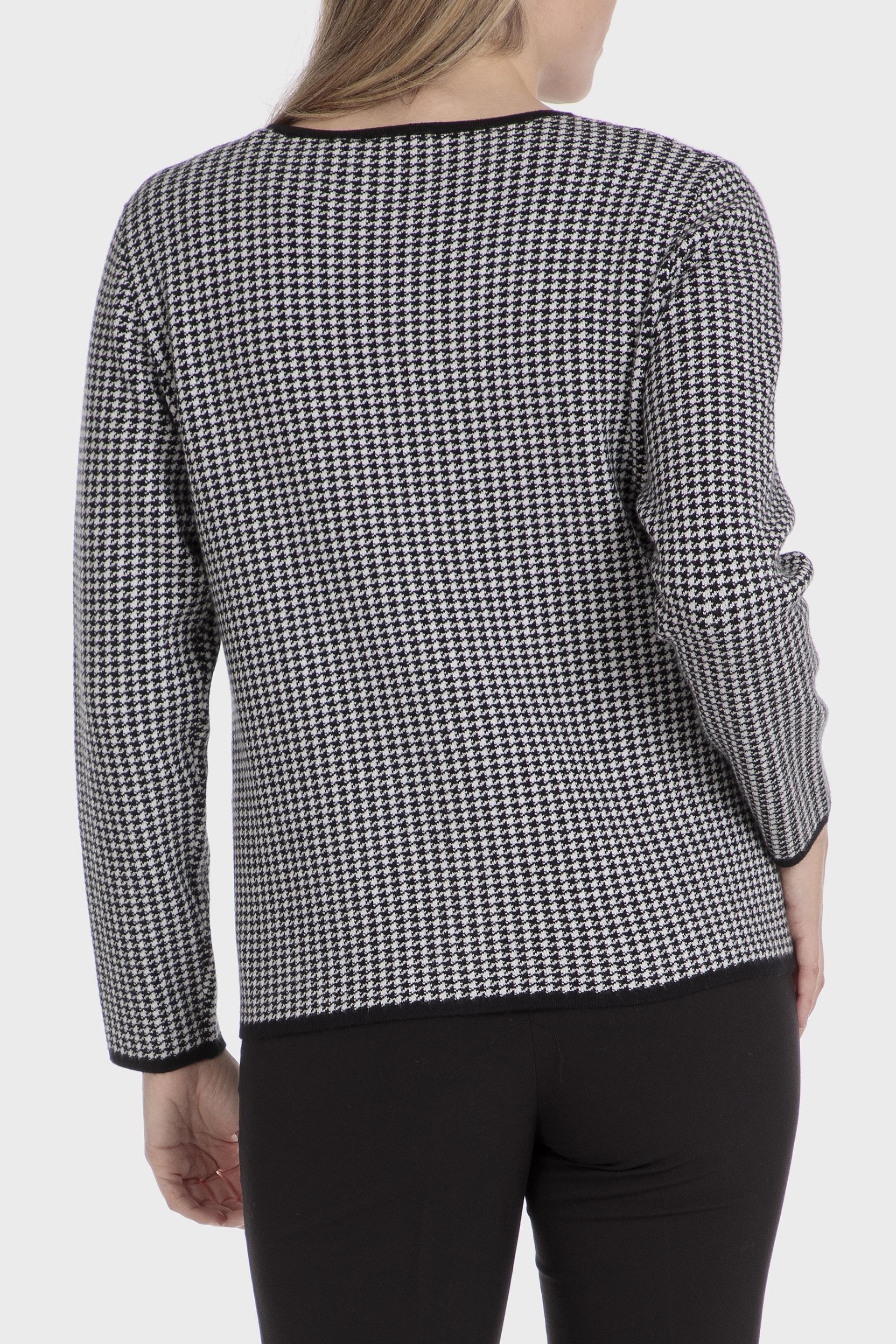 Grey Check Short Jacket, , large image number 2