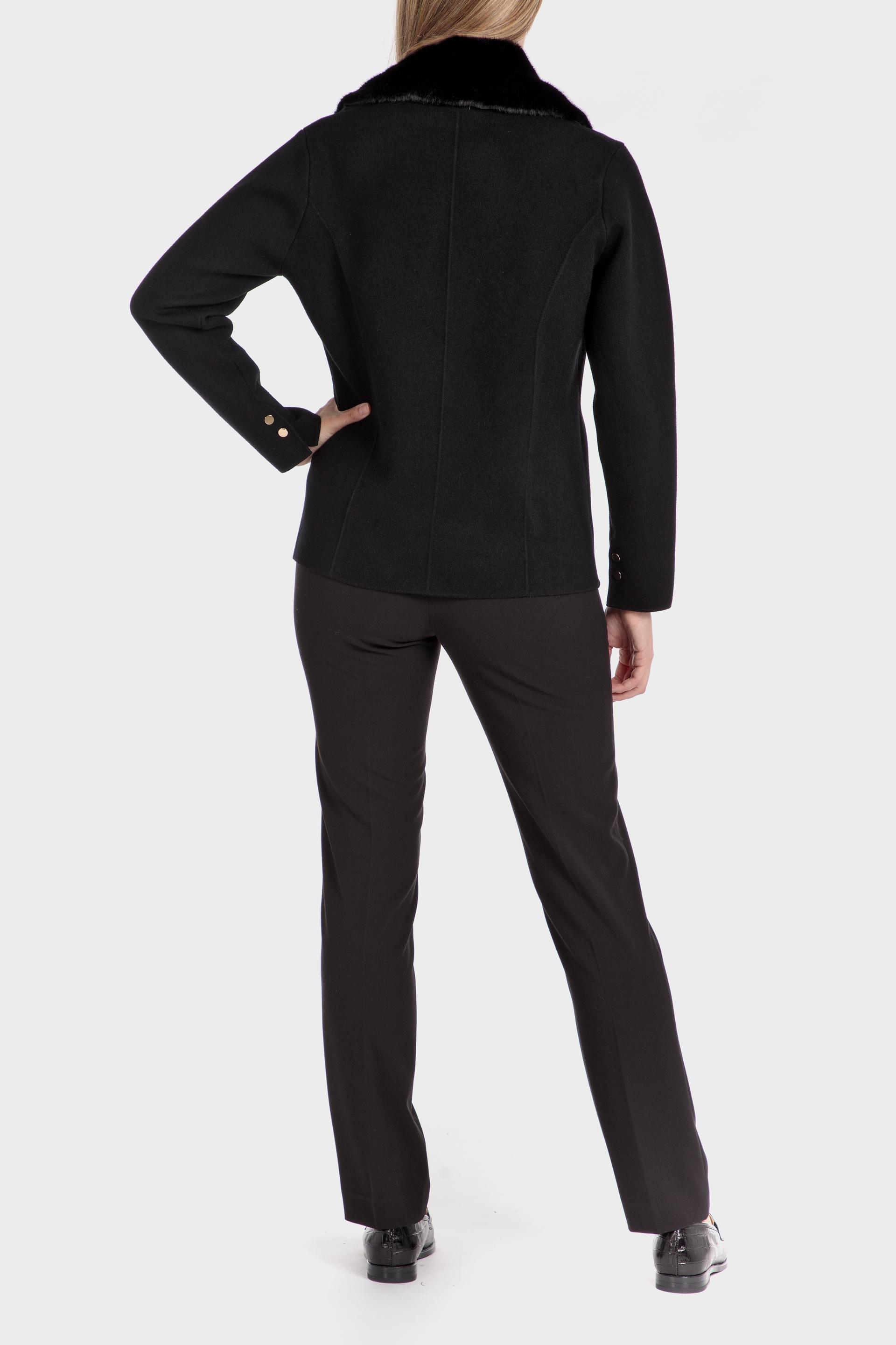 Black Collared Jacket, , large image number 3