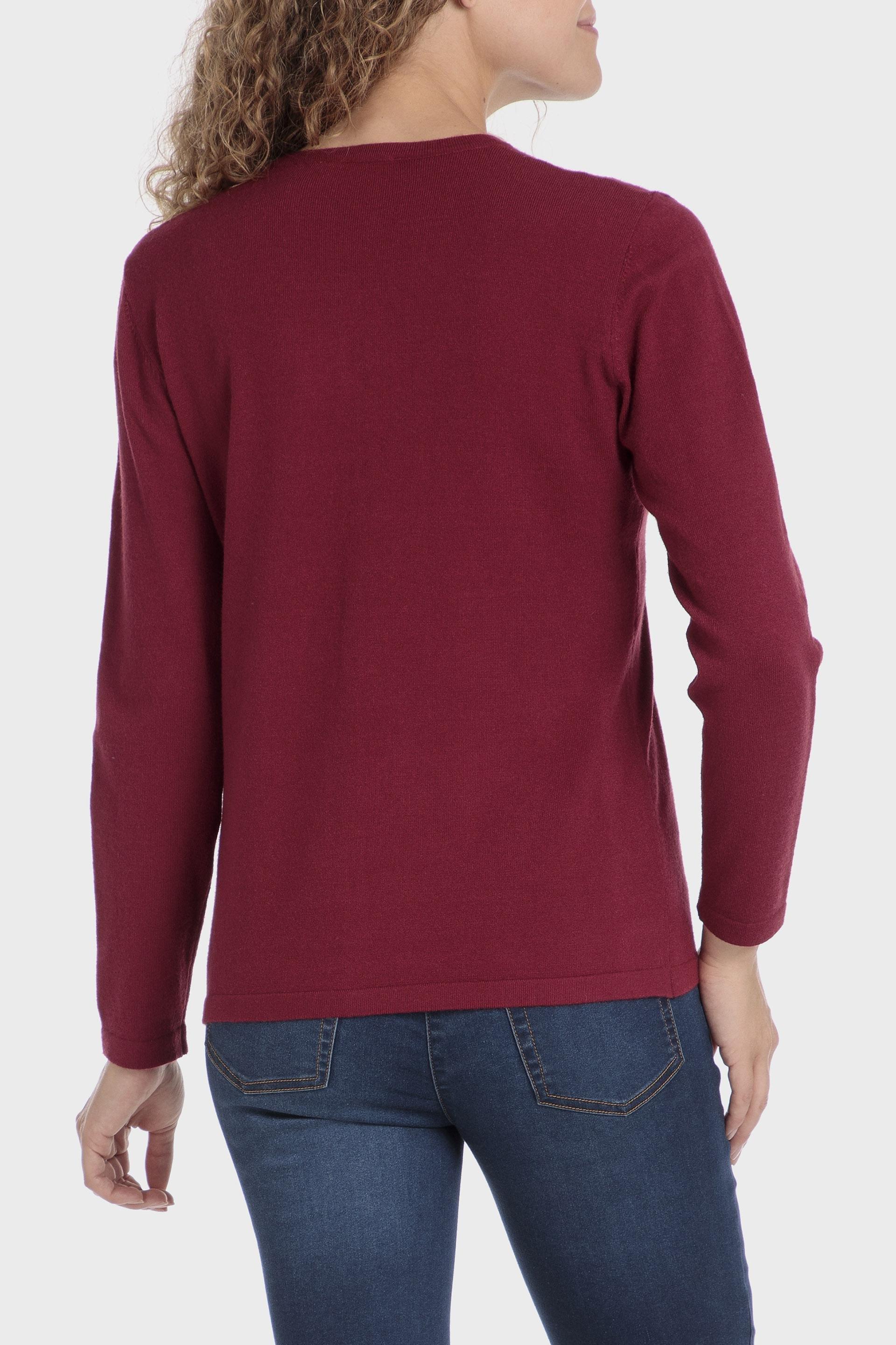 Red Knitted Jacket, , large image number 3