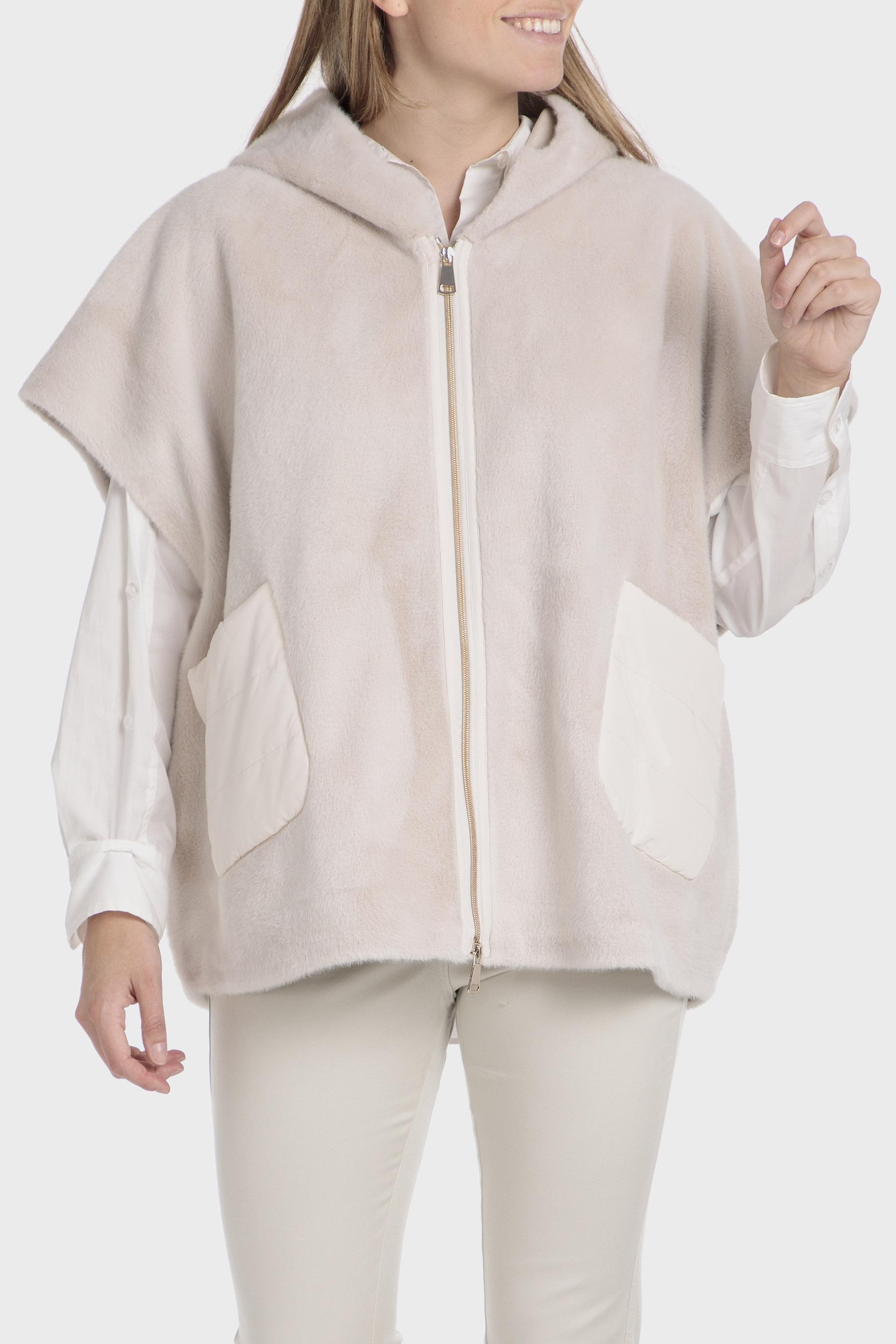 Cream Textured Hoodies, , large image number 0