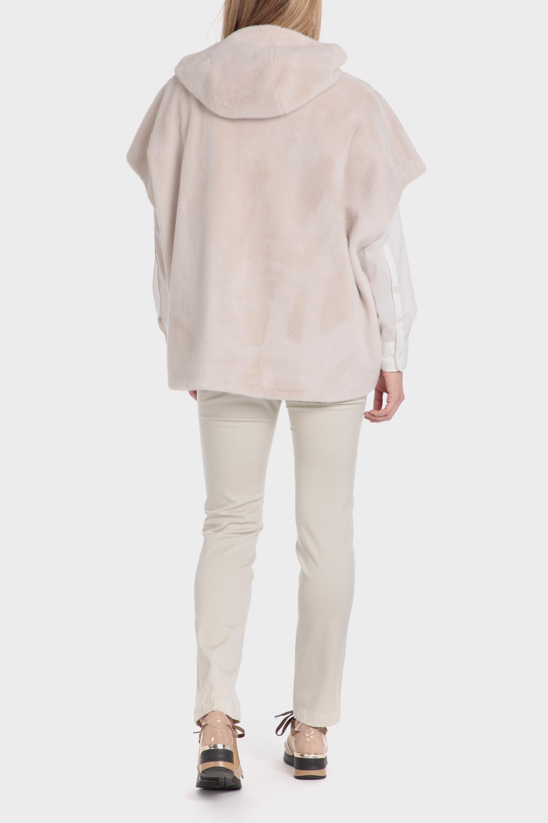 Cream Textured Hoodies, , large image number 2