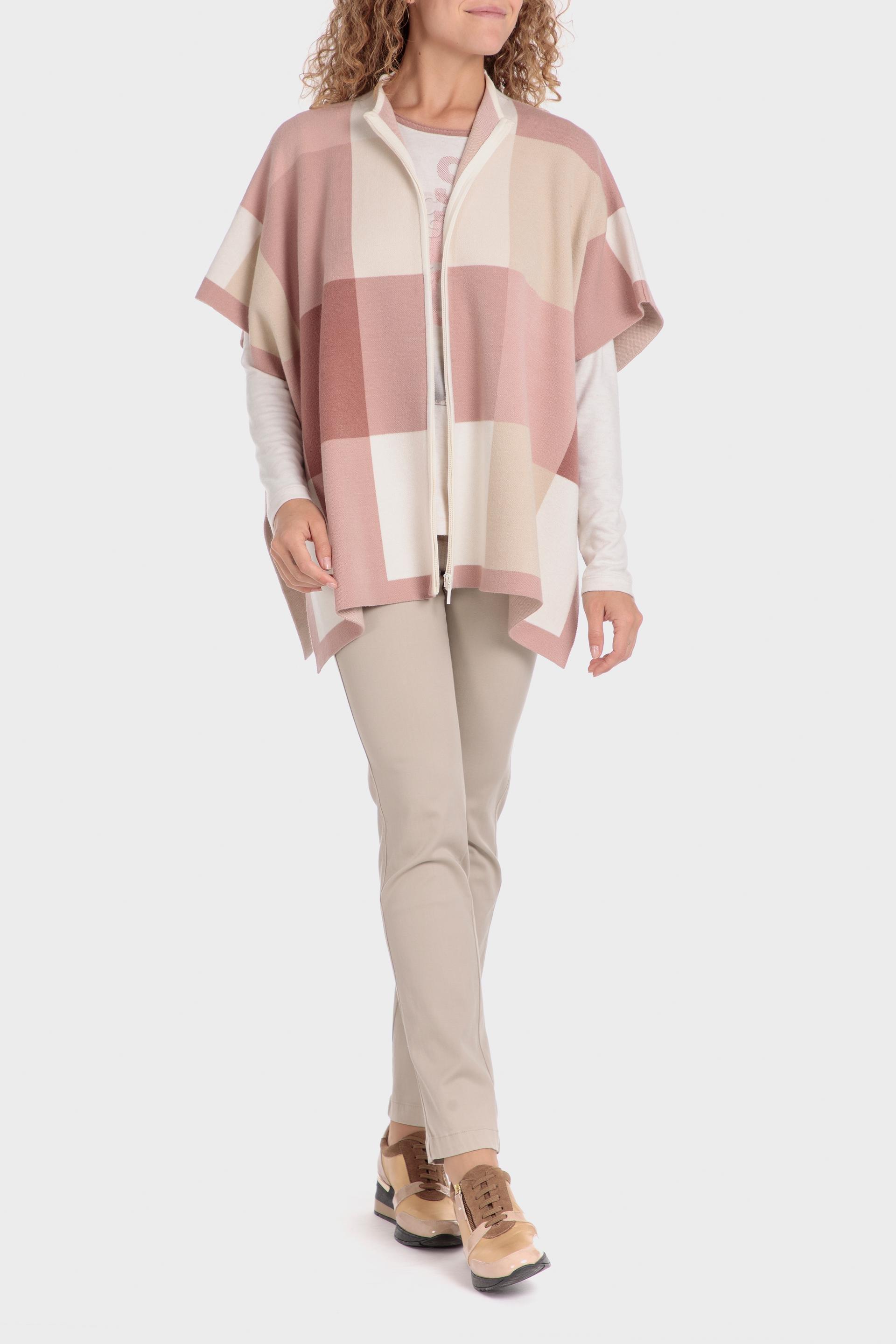 Pink Textured Cape, , large image number 1
