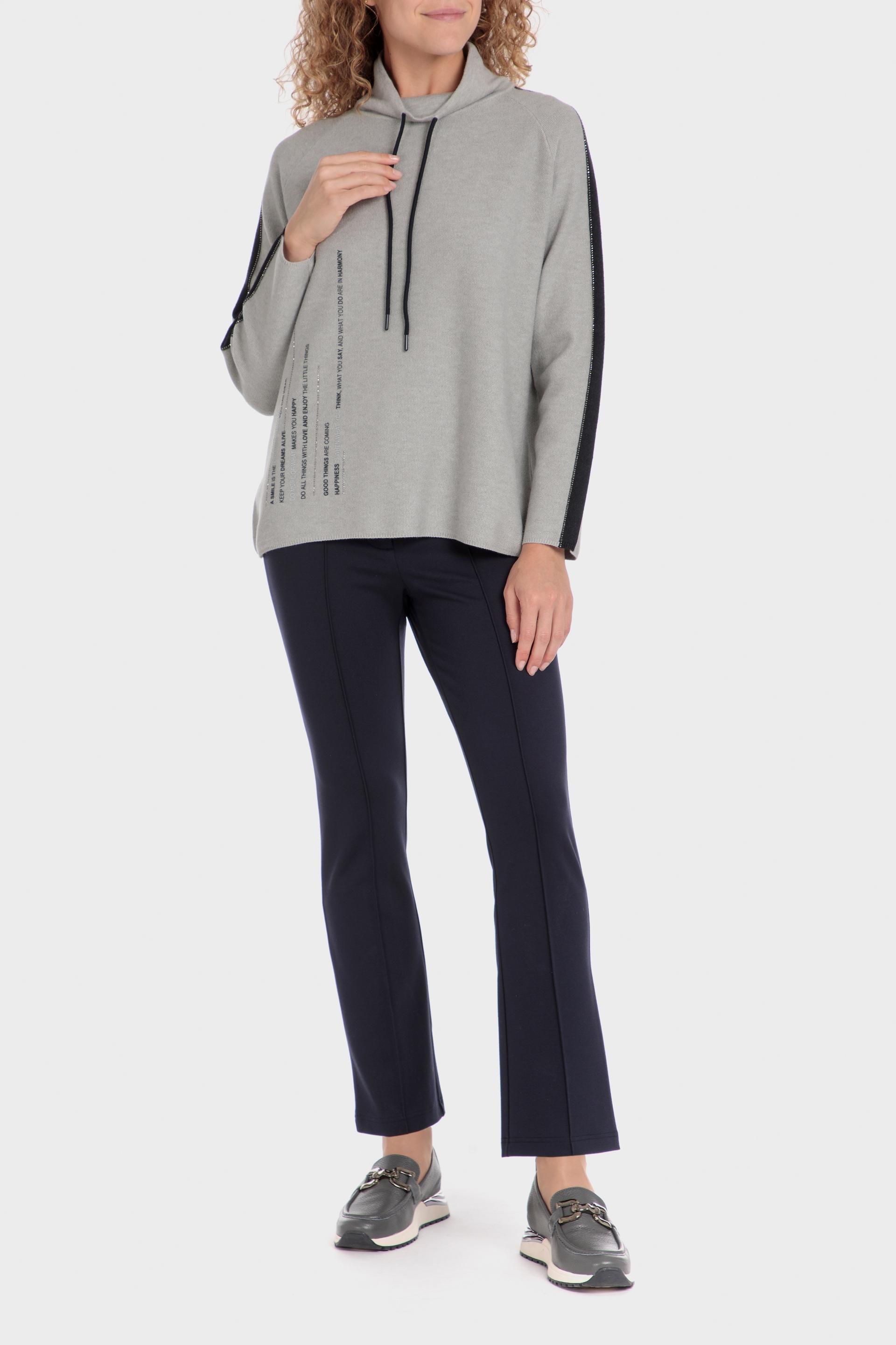 Grey Hoodies With Gemstones, , large image number 1