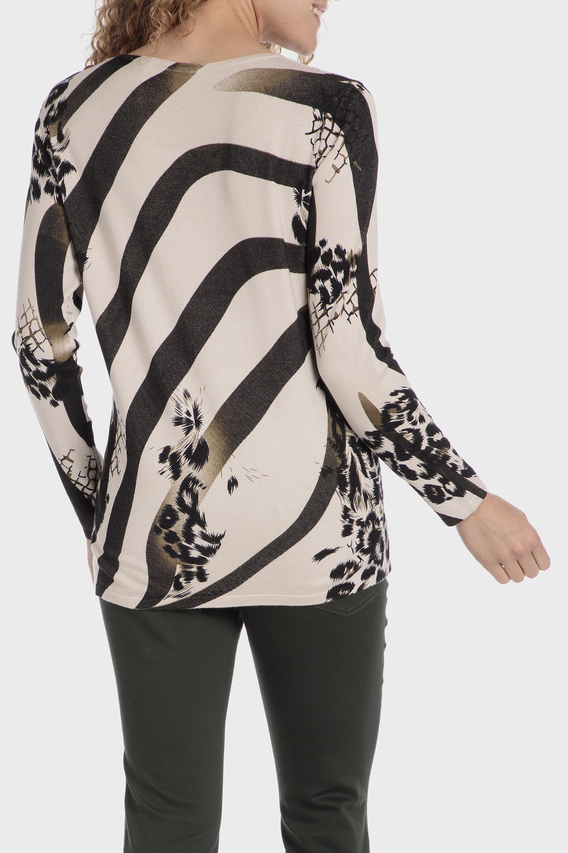 Beige Gemstone Sweater, , large image number 2