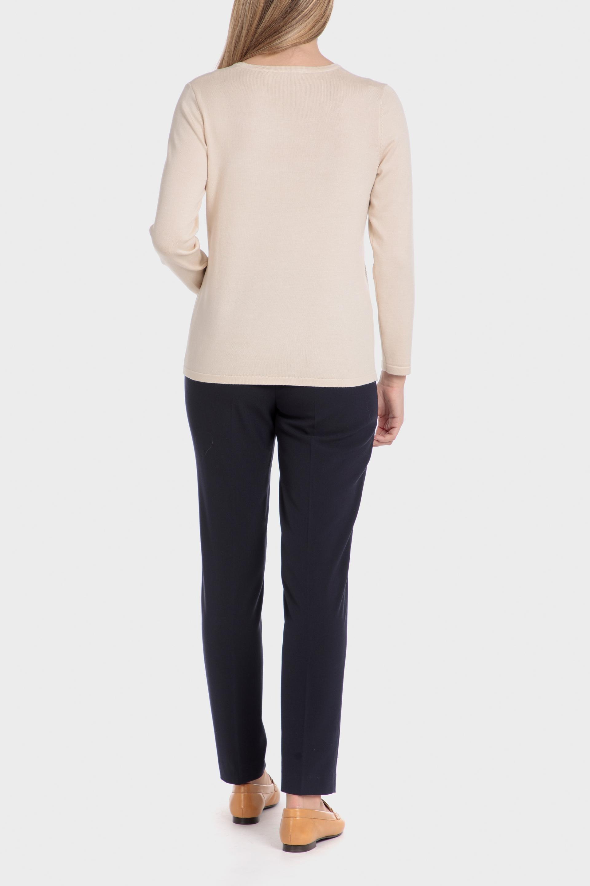 Beige Textured Jumper, , large image number 3