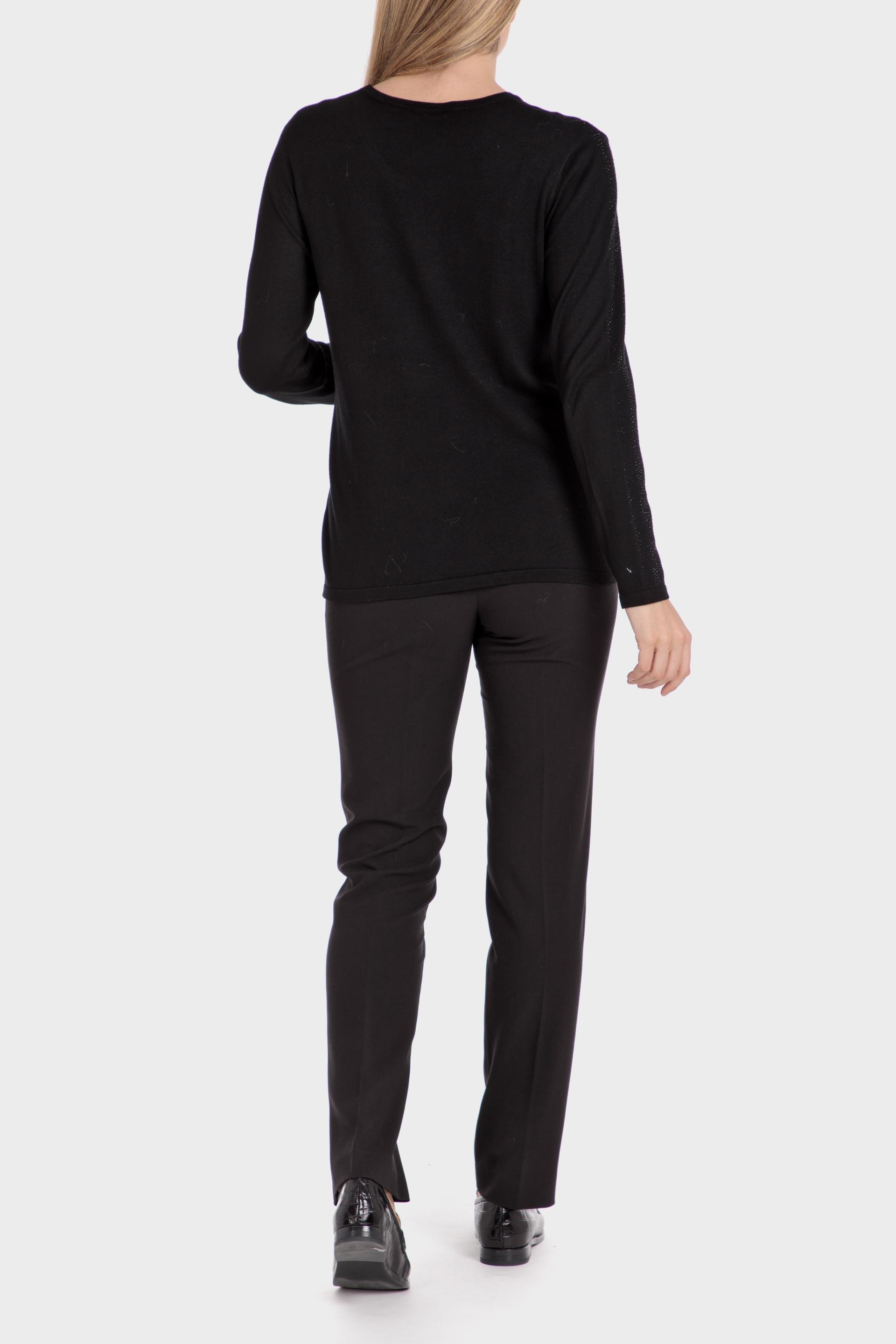 Black Fantasy Sweater, Black, large image number 1