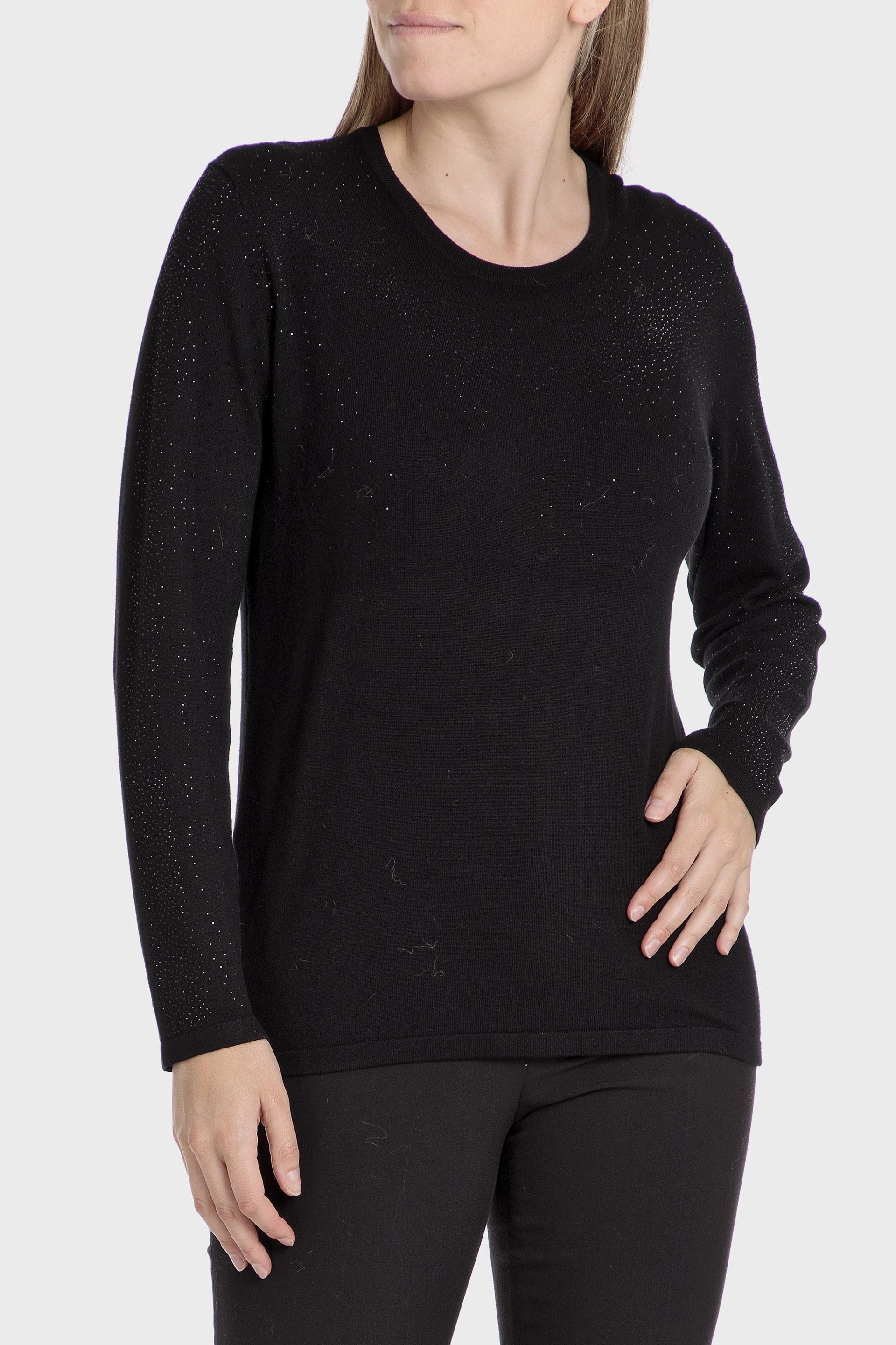 Black Fantasy Sweater, Black, large image number 2