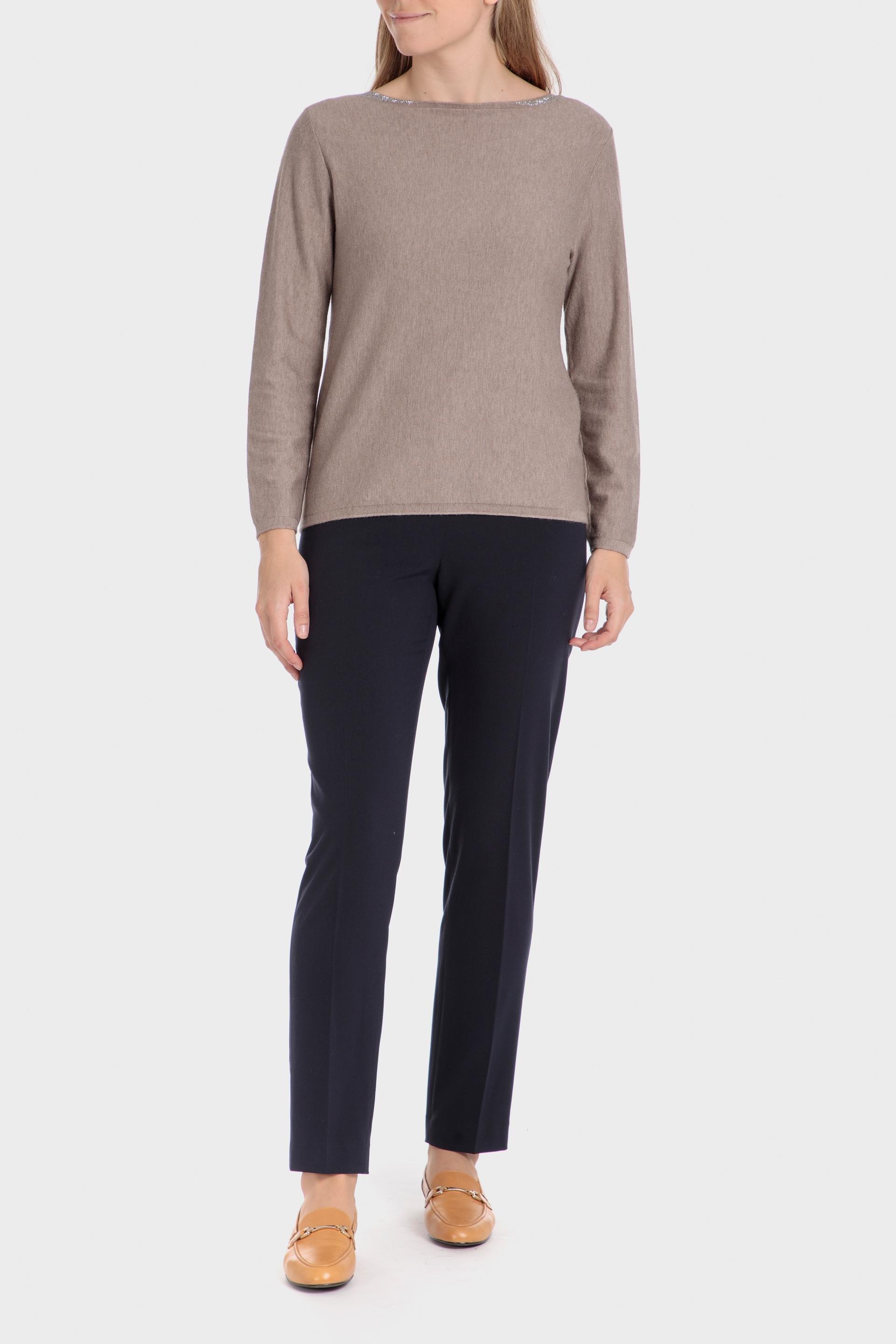 Beige Textured Jumper, , large image number 1