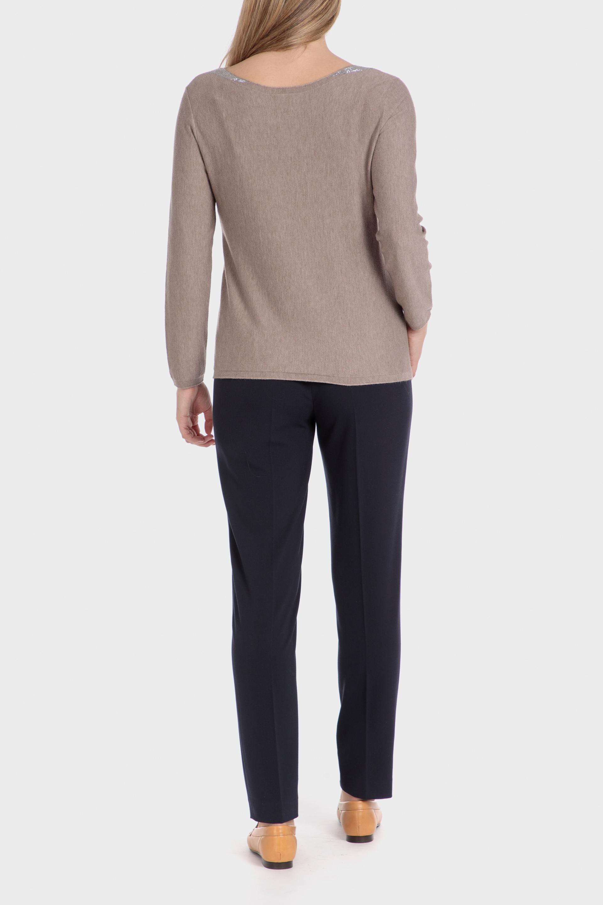 Beige Textured Jumper, , large image number 3
