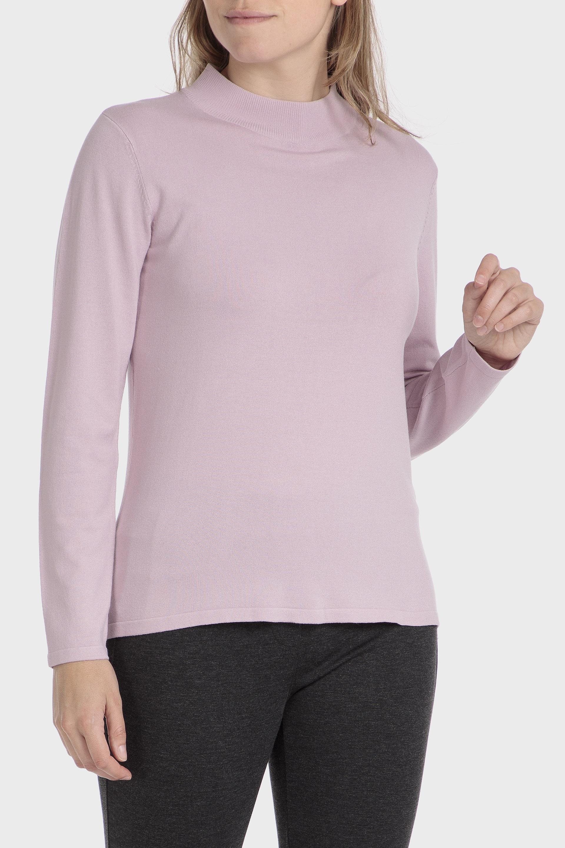 Lilac Casual Long Sweater, , large image number 0