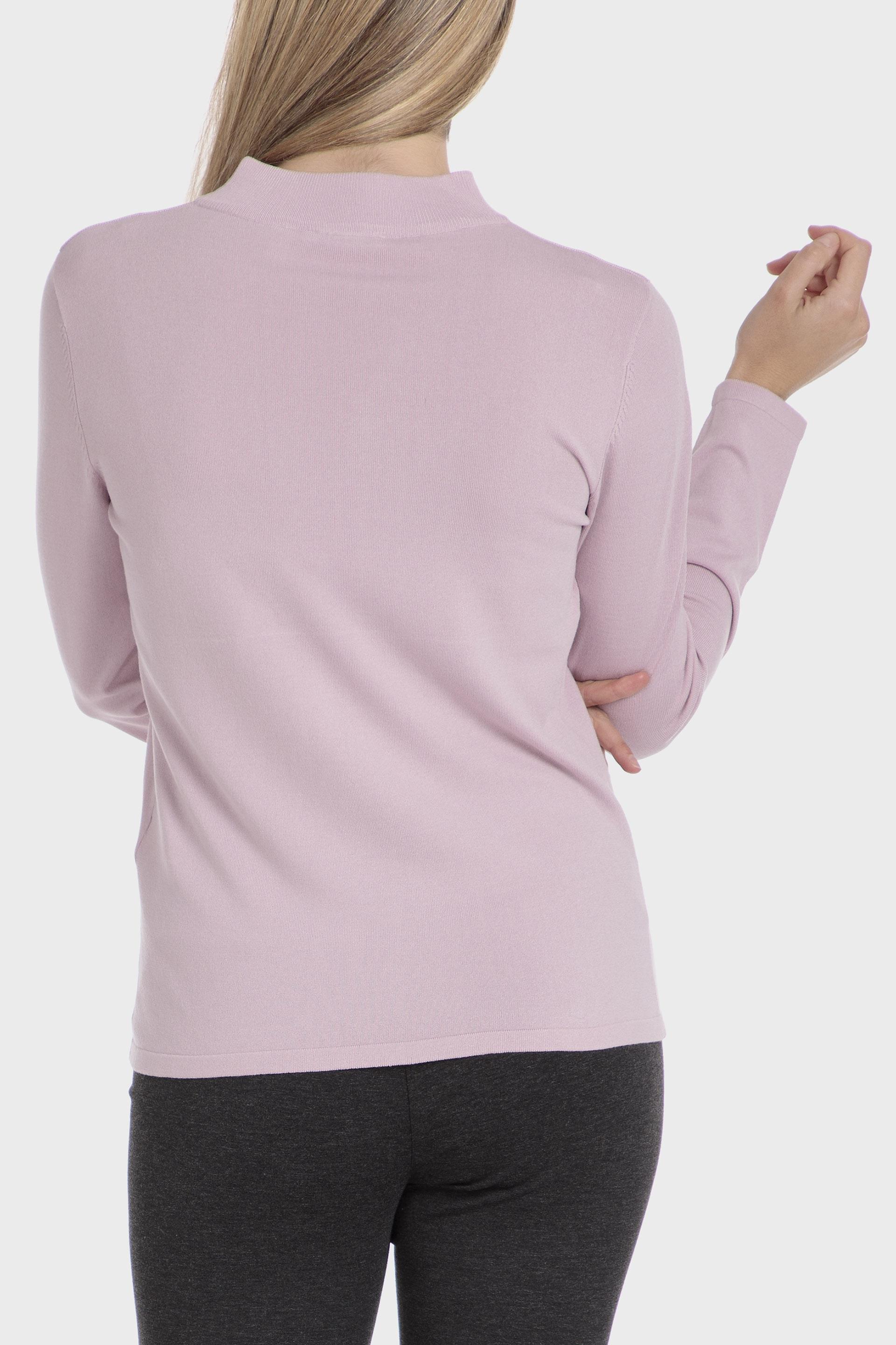 Lilac Casual Long Sweater, , large image number 2