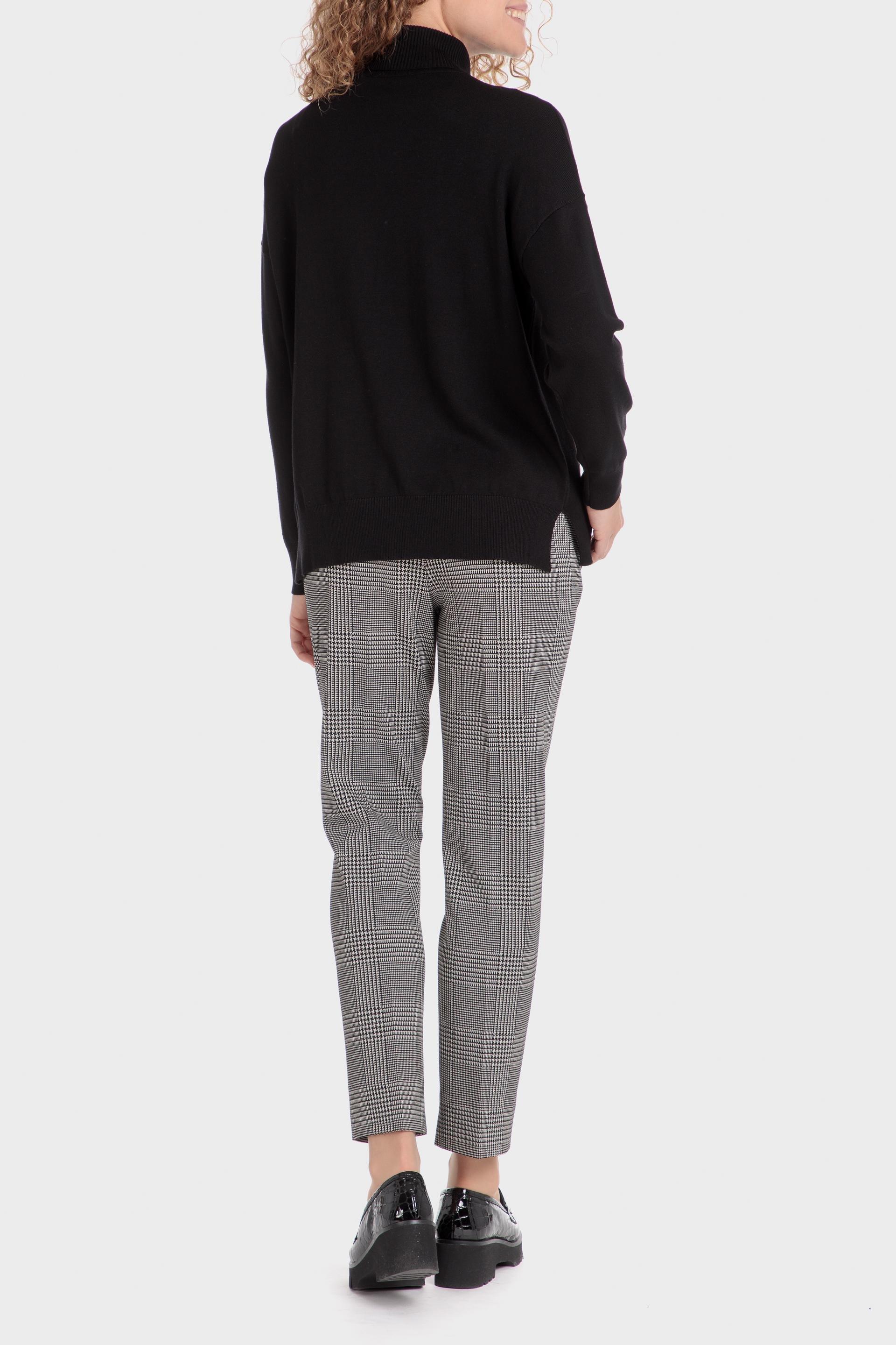 Black Checked Sweater, , large image number 2