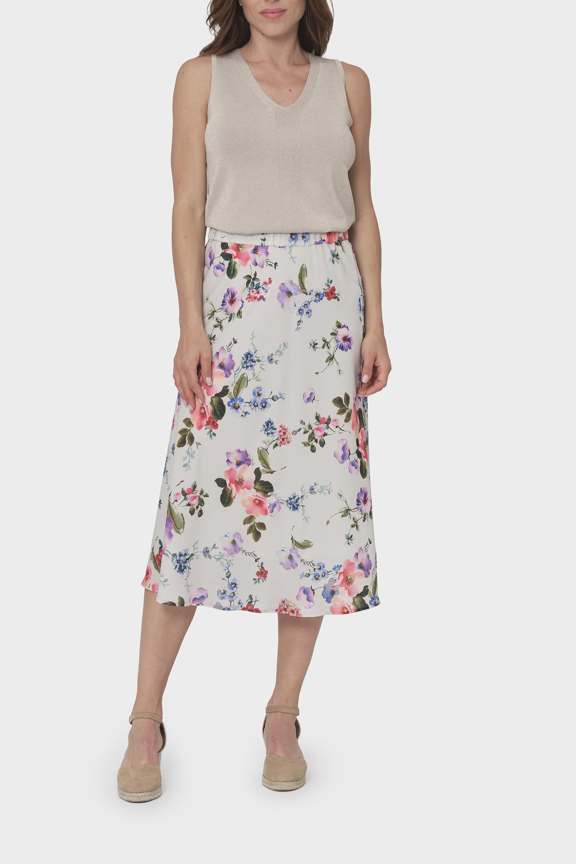 Beige V-Neck Sleeveless Tops, Beige Sand, large image number 1