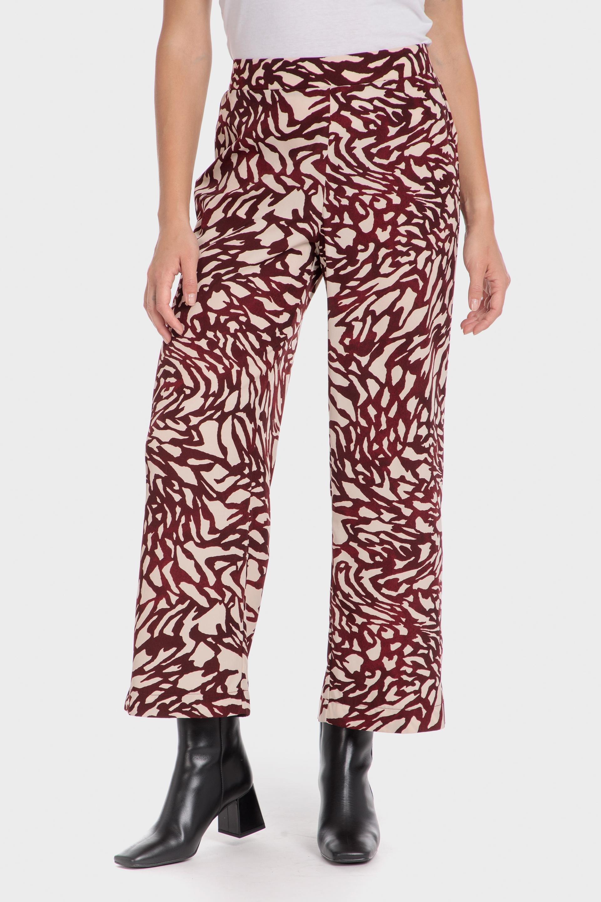 Multicolour Casual Printed Trousers, , large image number 0