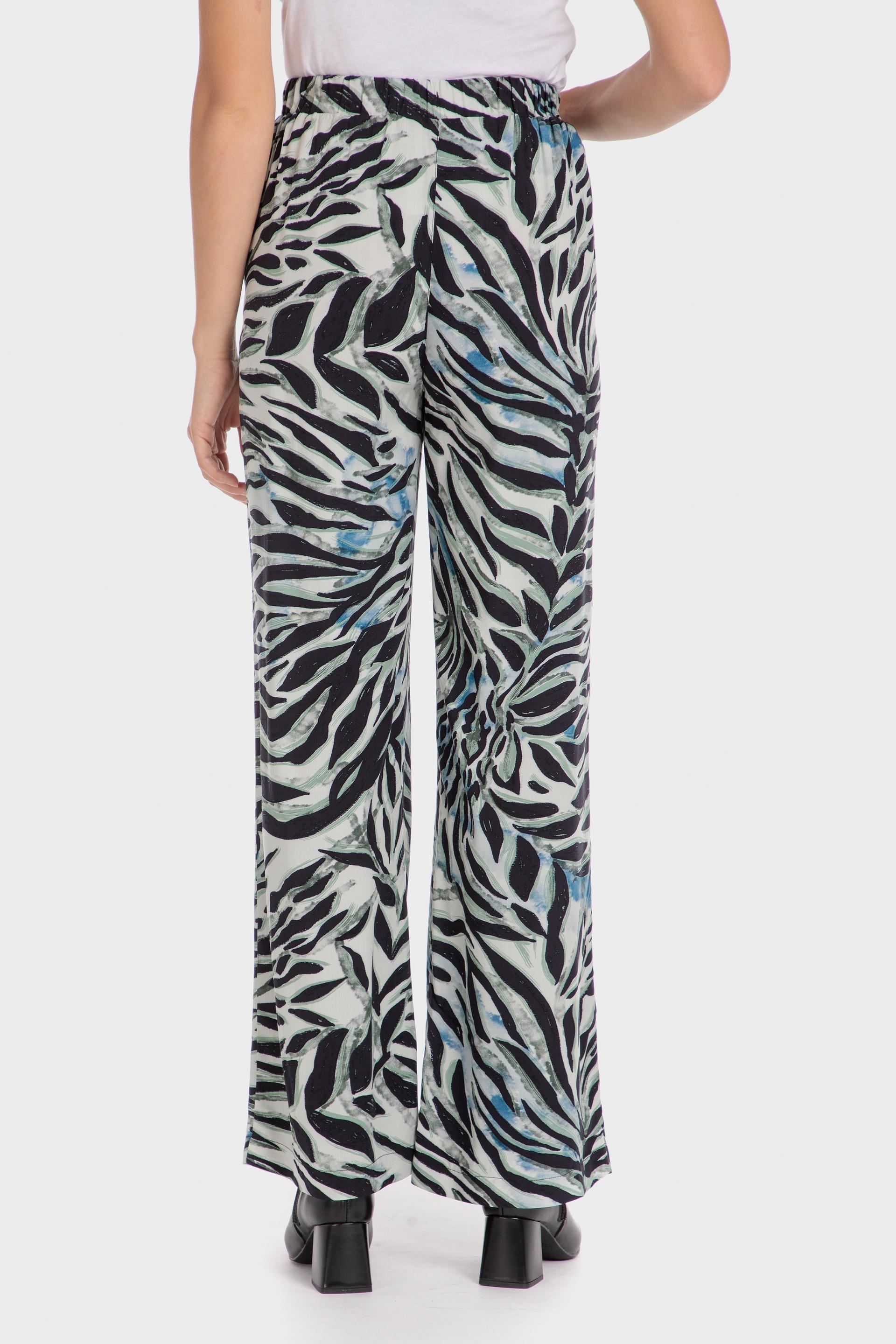 Multicolour Animal Pattern Trousers, , large image number 2