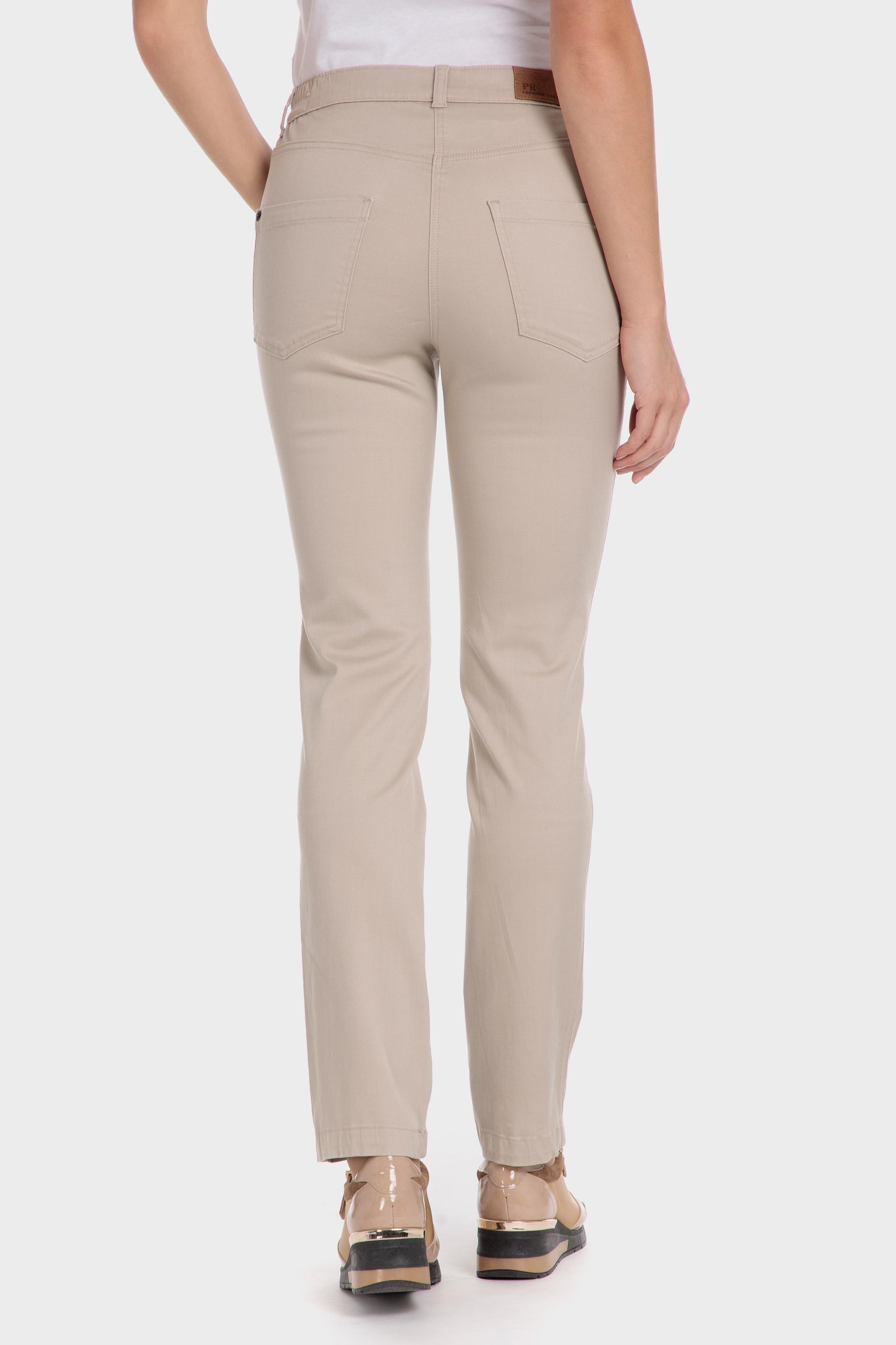 Beige Plain Chinos, , large image number 3