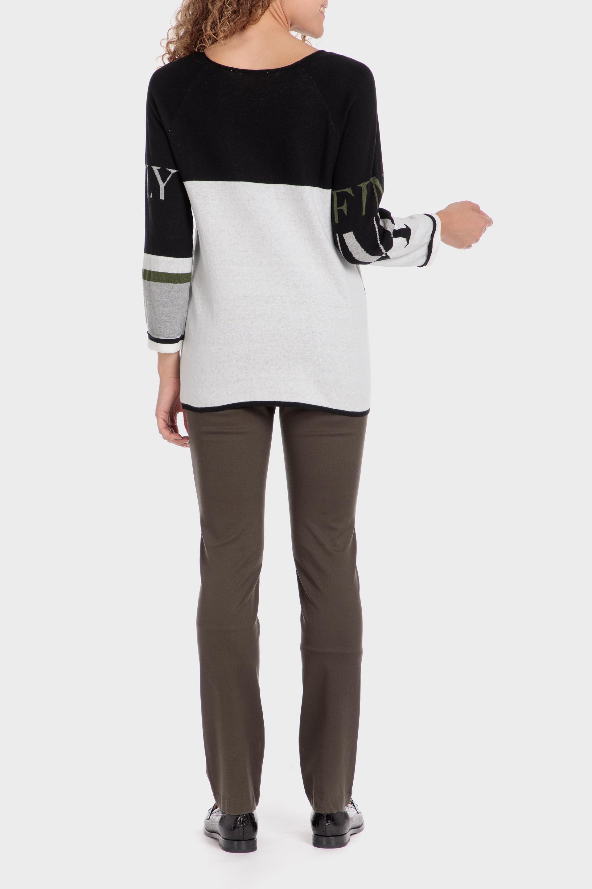 Brown Plain Casual Trousers, , large image number 3