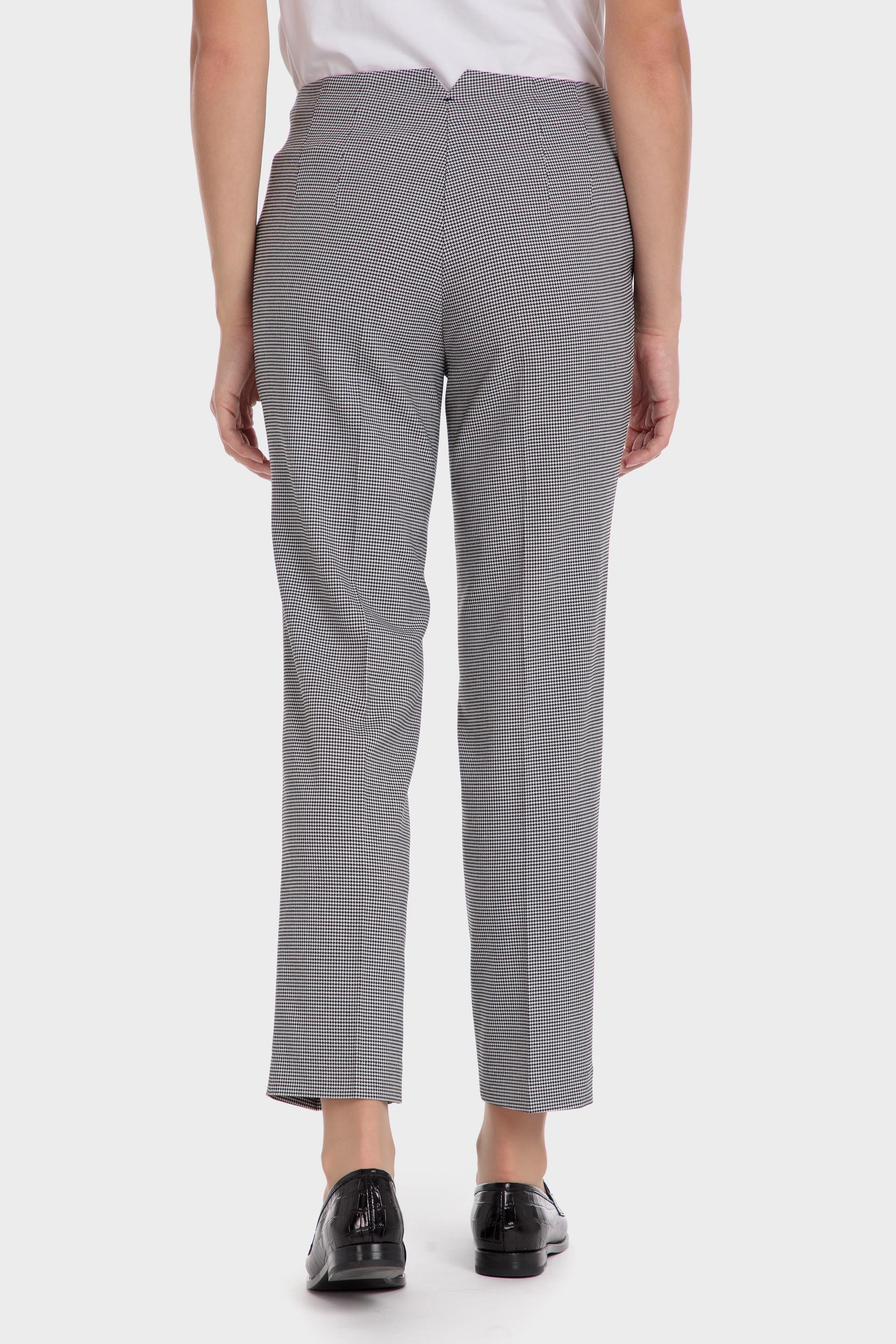 Black Houndstooth Formal Trousers, , large image number 3