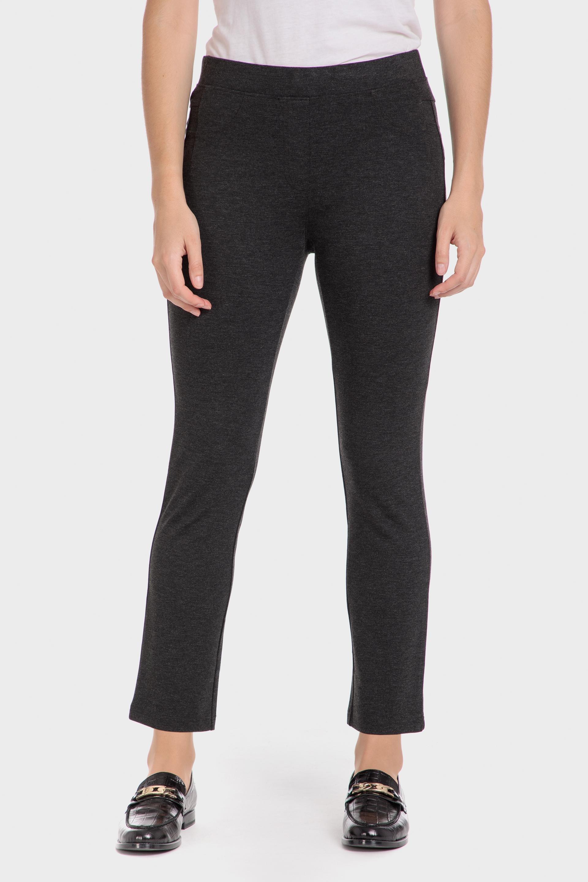 Grey Plain Casual Trousers, , large image number 0