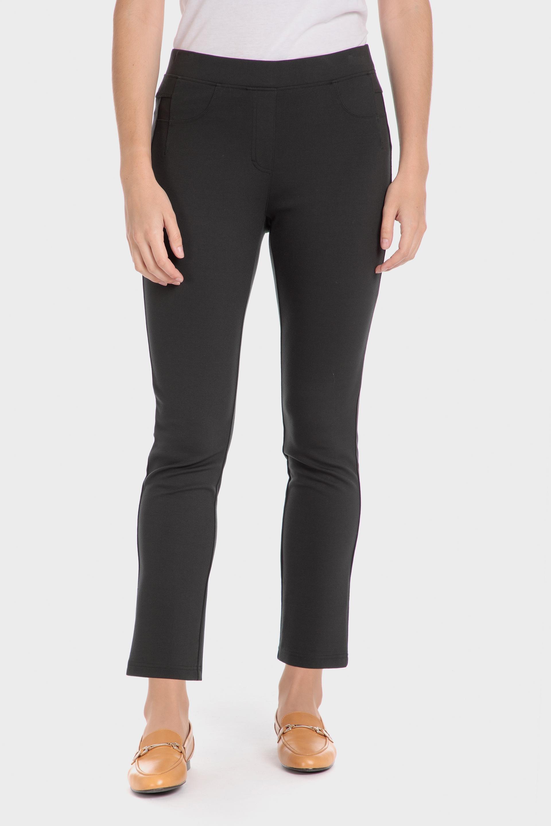 Green Plain Casual Trousers, , large image number 0