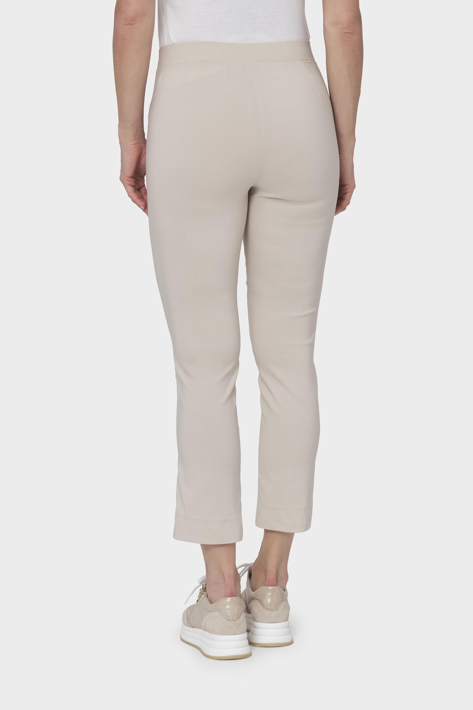 Beige Casual Capri, Beige Sand, large image number 3