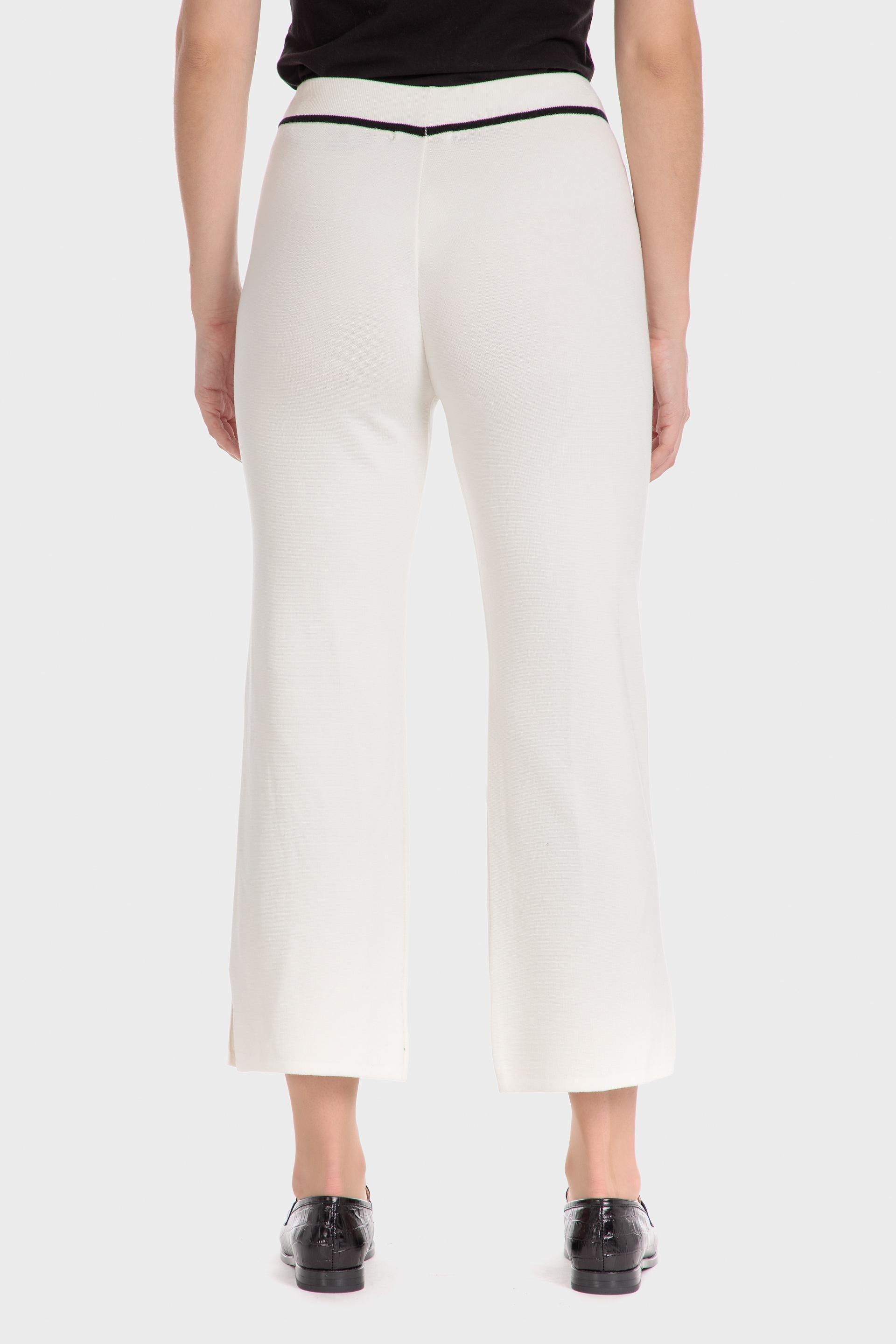 White Tricot Trousers, White Off White, large image number 2