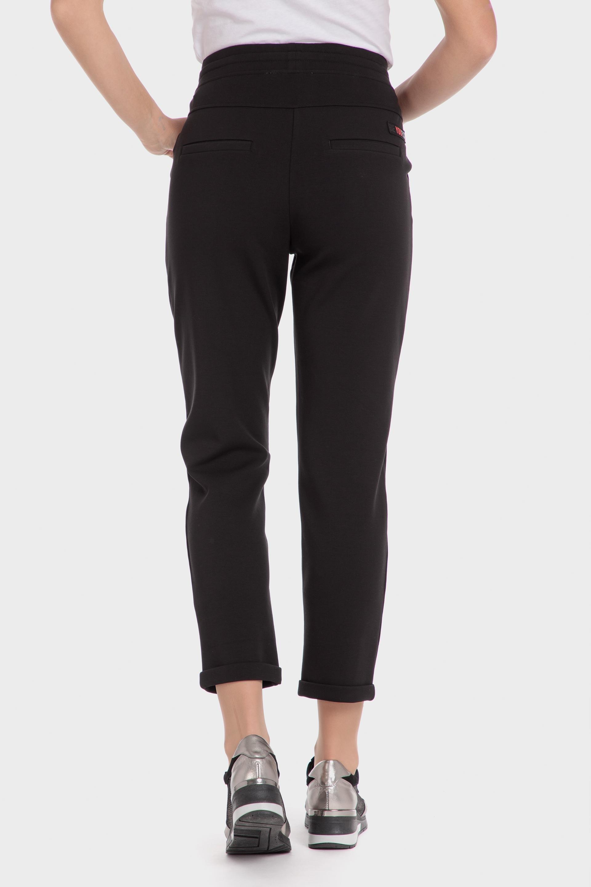 Black Relaxed Trousers, , large image number 1