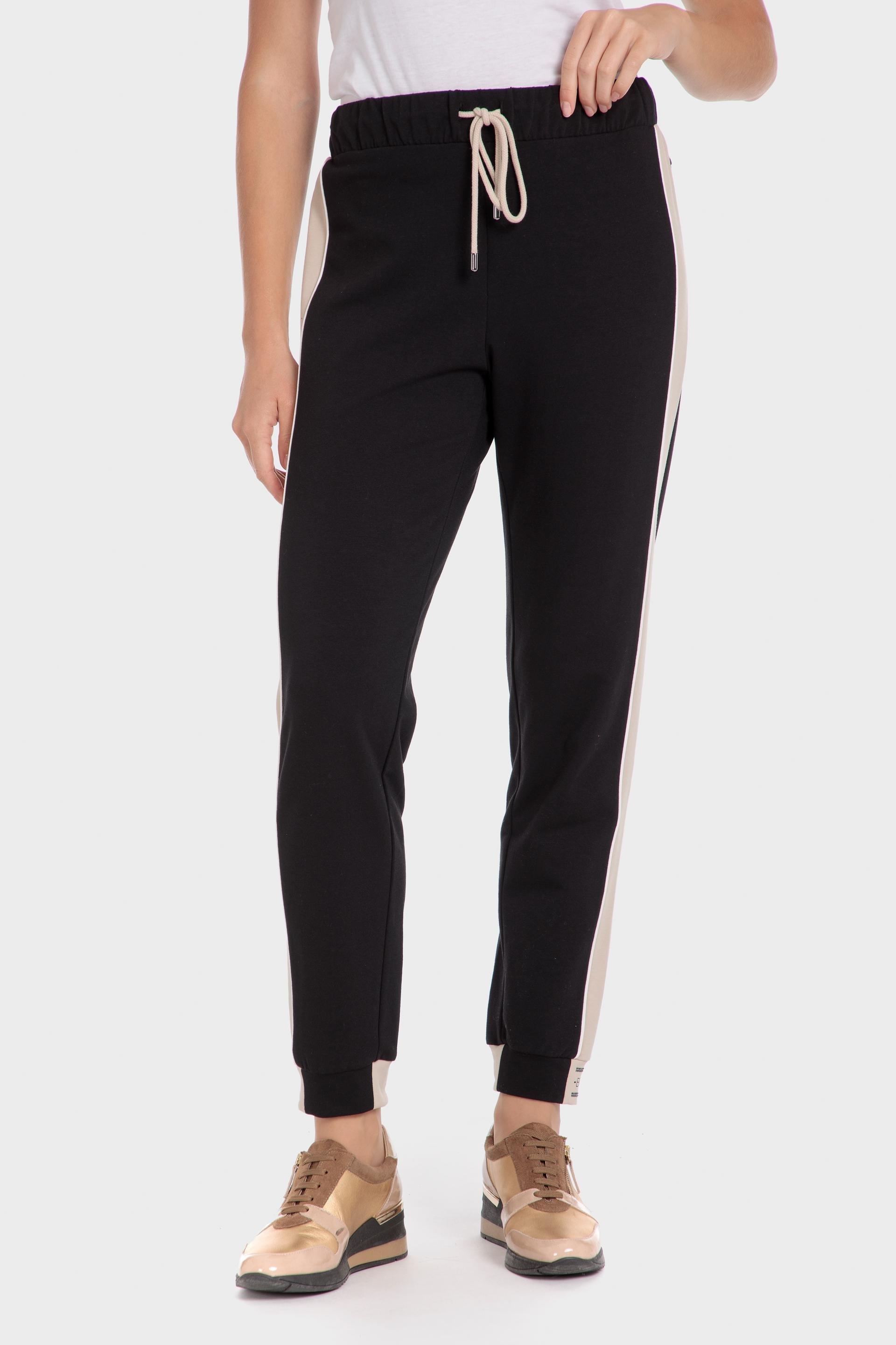 Black Relaxed Trousers, , large image number 0