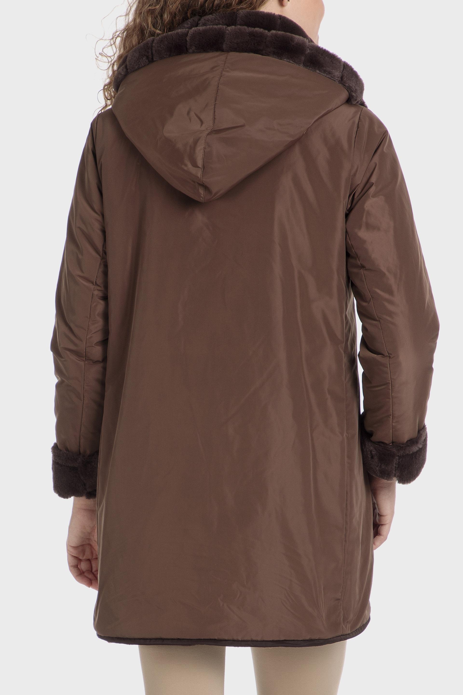 Brown Puffer Snow Wear, , large image number 1
